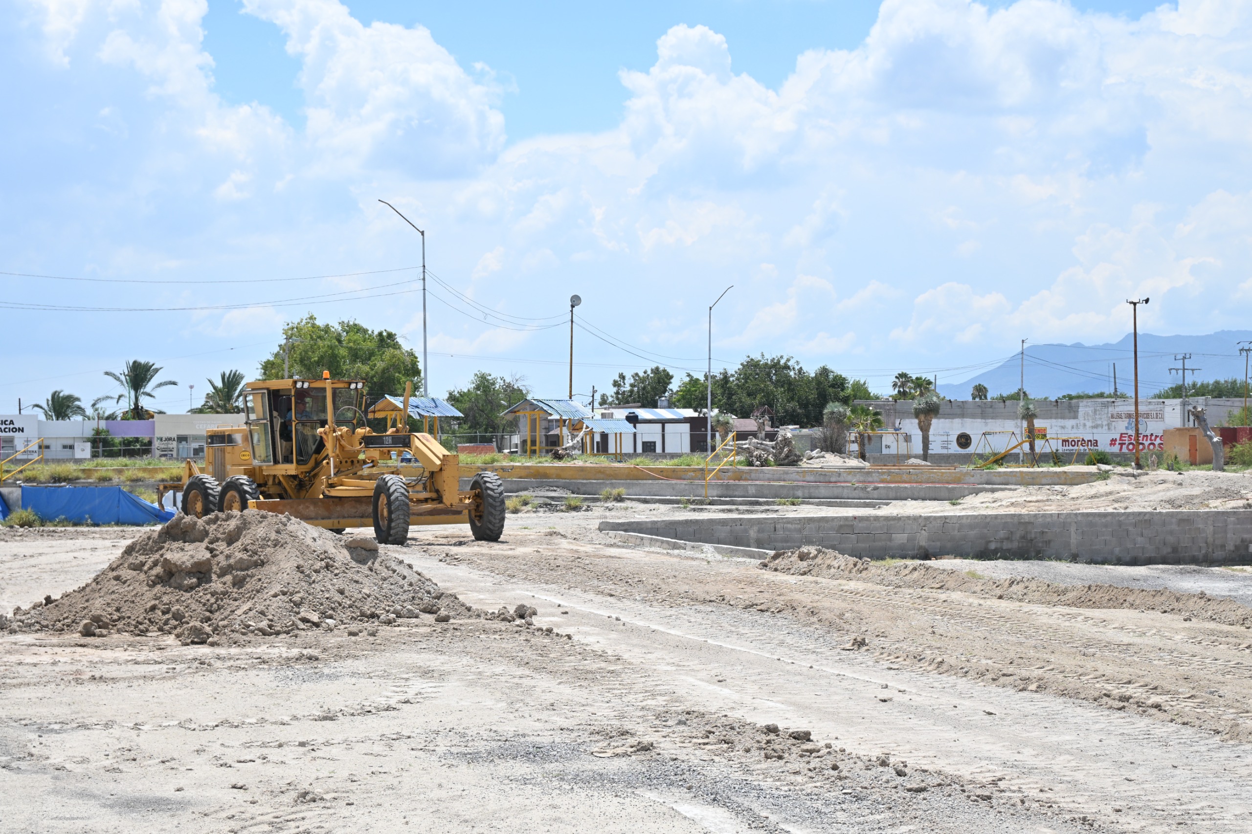 Trabajos de acondicionamiento pluvial en el CEFARE reportan 95% de avance Trabajos de acondicionamiento pluvial en el CEFARE reportan 95% de avance