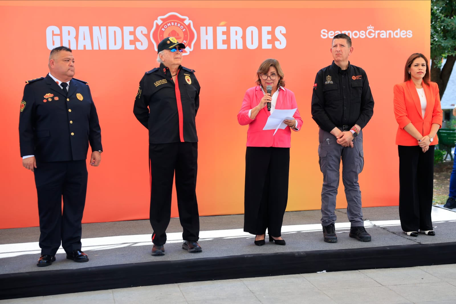 Honran labor de Bomberos Guadalupe Honran labor de Bomberos Guadalupe