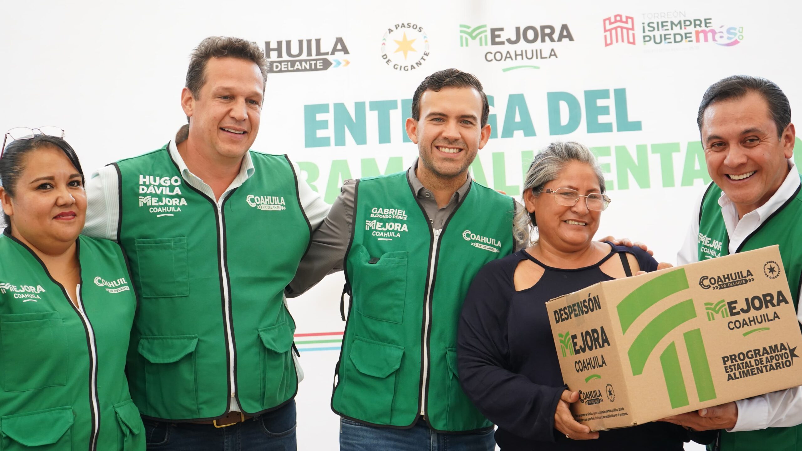 Continúa Mejora Coahuila apoyando la economía de las familias a través del programa Despensón Continúa Mejora Coahuila apoyando la economía de las familias a través del programa Despensón