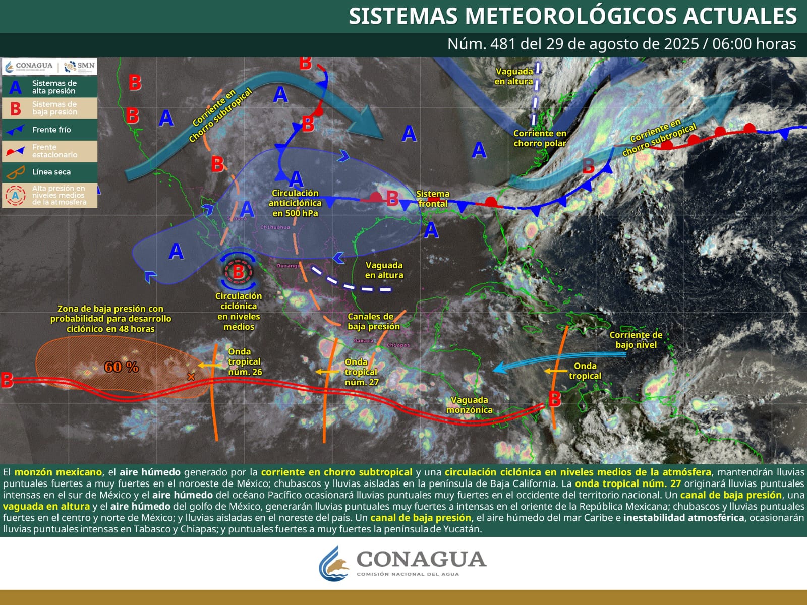 Continúan lluvias, descargas eléctricas y granizo en Coahuila; el sábado frente frío Continúan lluvias, descargas eléctricas y granizo en Coahuila; el sábado frente frío