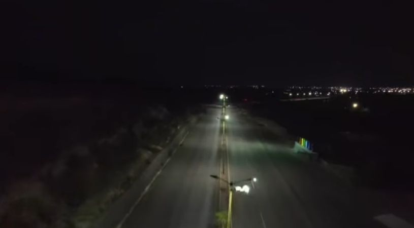 Cumple Chano Díaz con alumbrado público y seguridad para los Sabinenses