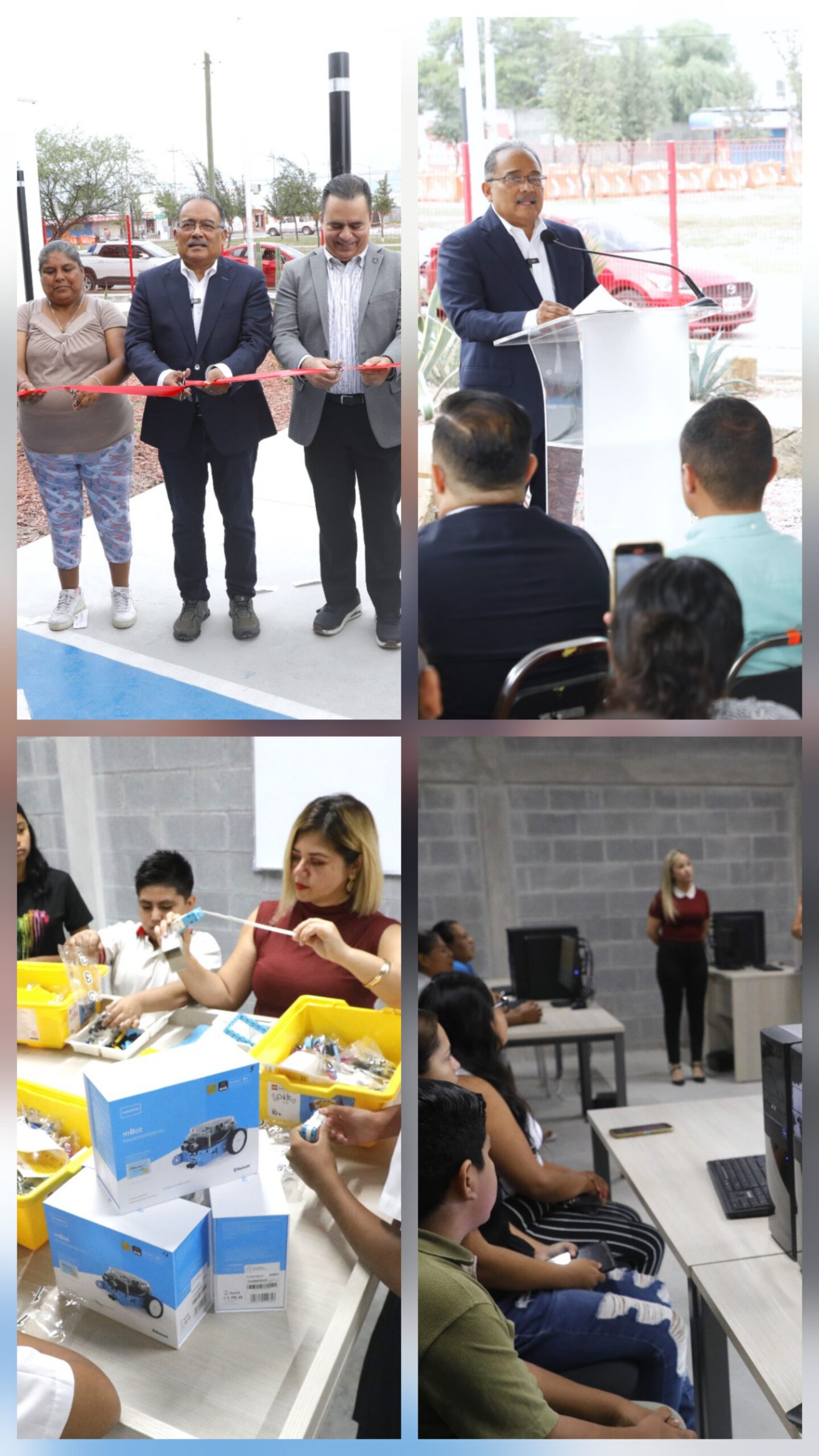 Da Escobedo paso histórico en educación, inaugura escuela de artes y oficios