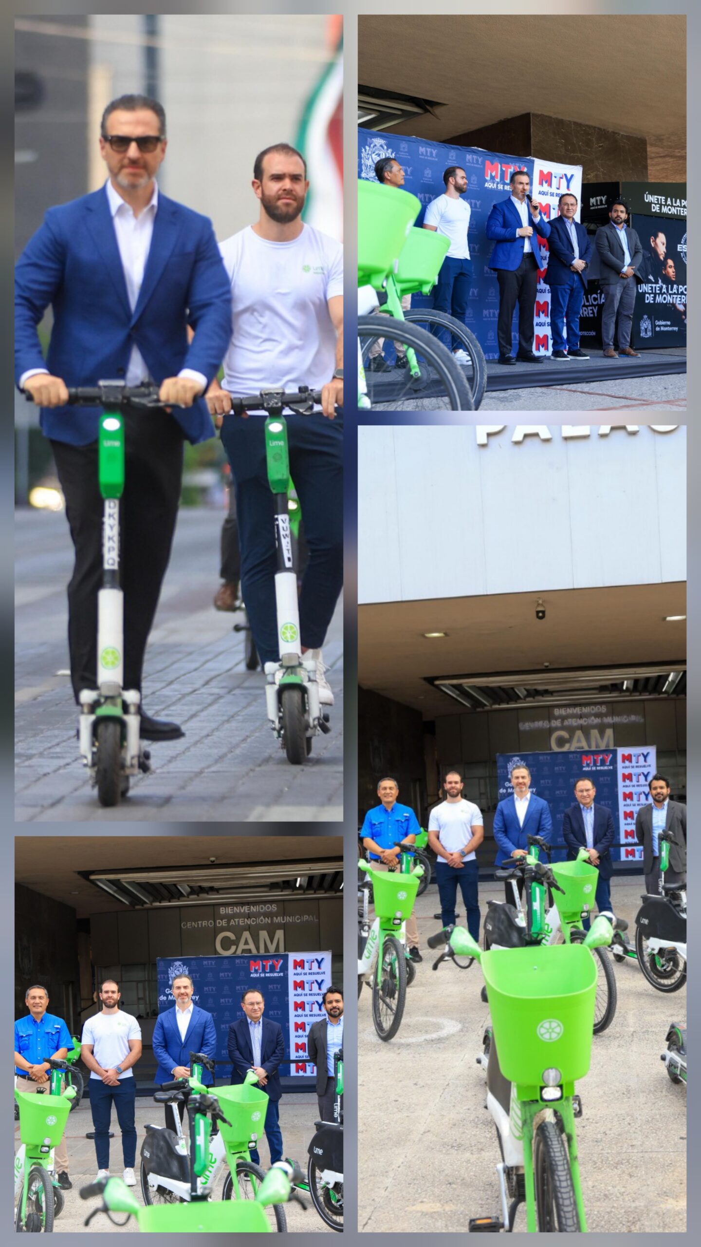 Arranca Adrián de la Garza con scooters eléctricos para mejorar micro movilidad