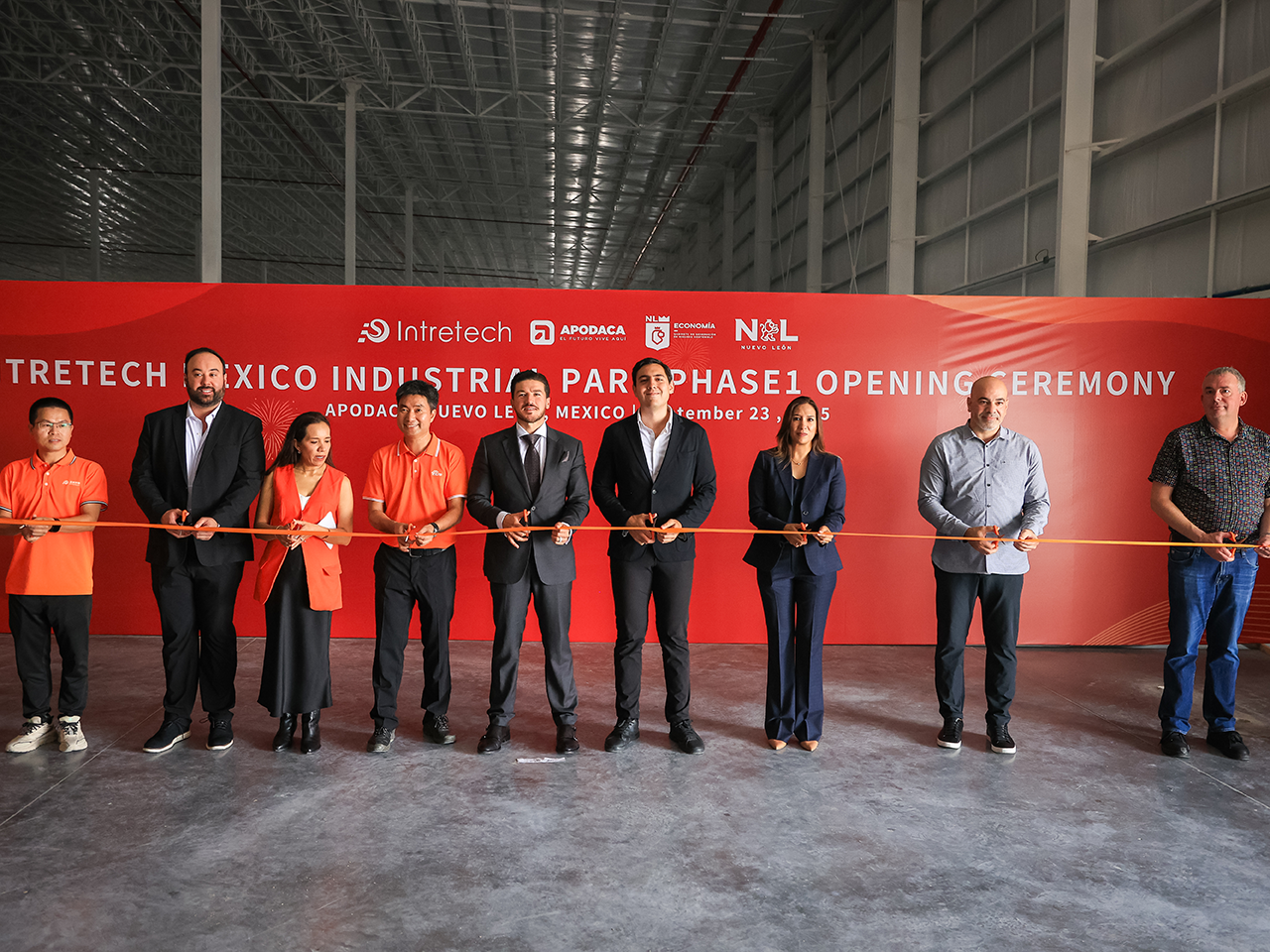 Inaugura Samuel García Planta Intretech en Apodaca