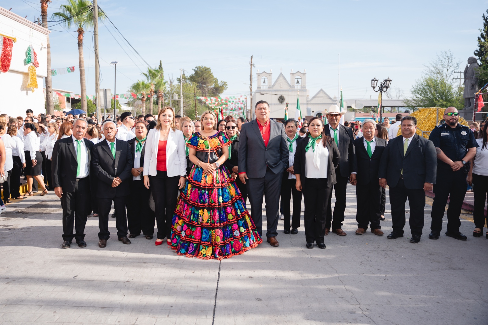 Castaños conmemora el 215 Aniversario de la Independencia con desfile cívico Castaños conmemora el 215 Aniversario de la Independencia con desfile cívico