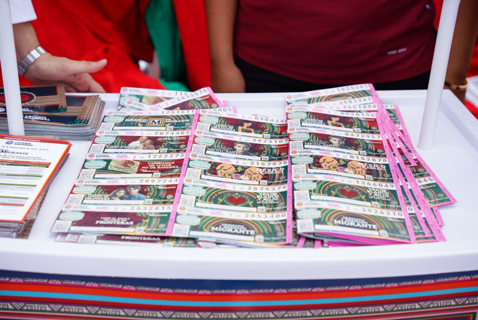 Presentan en Tamaulipas Gran Sorteo Especial “México con M de Migrante” Presentan en Tamaulipas Gran Sorteo Especial “México con M de Migrante”