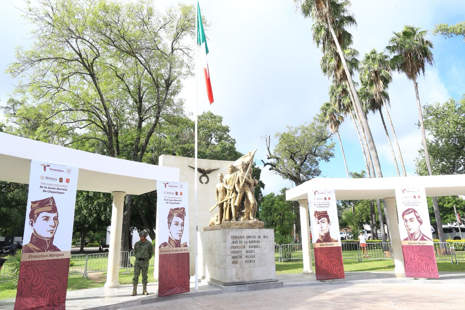 Preside Américo Villarreal ceremonia del 178 aniversario de la Gesta Heroica de los Niños Héroes de Chapultepec