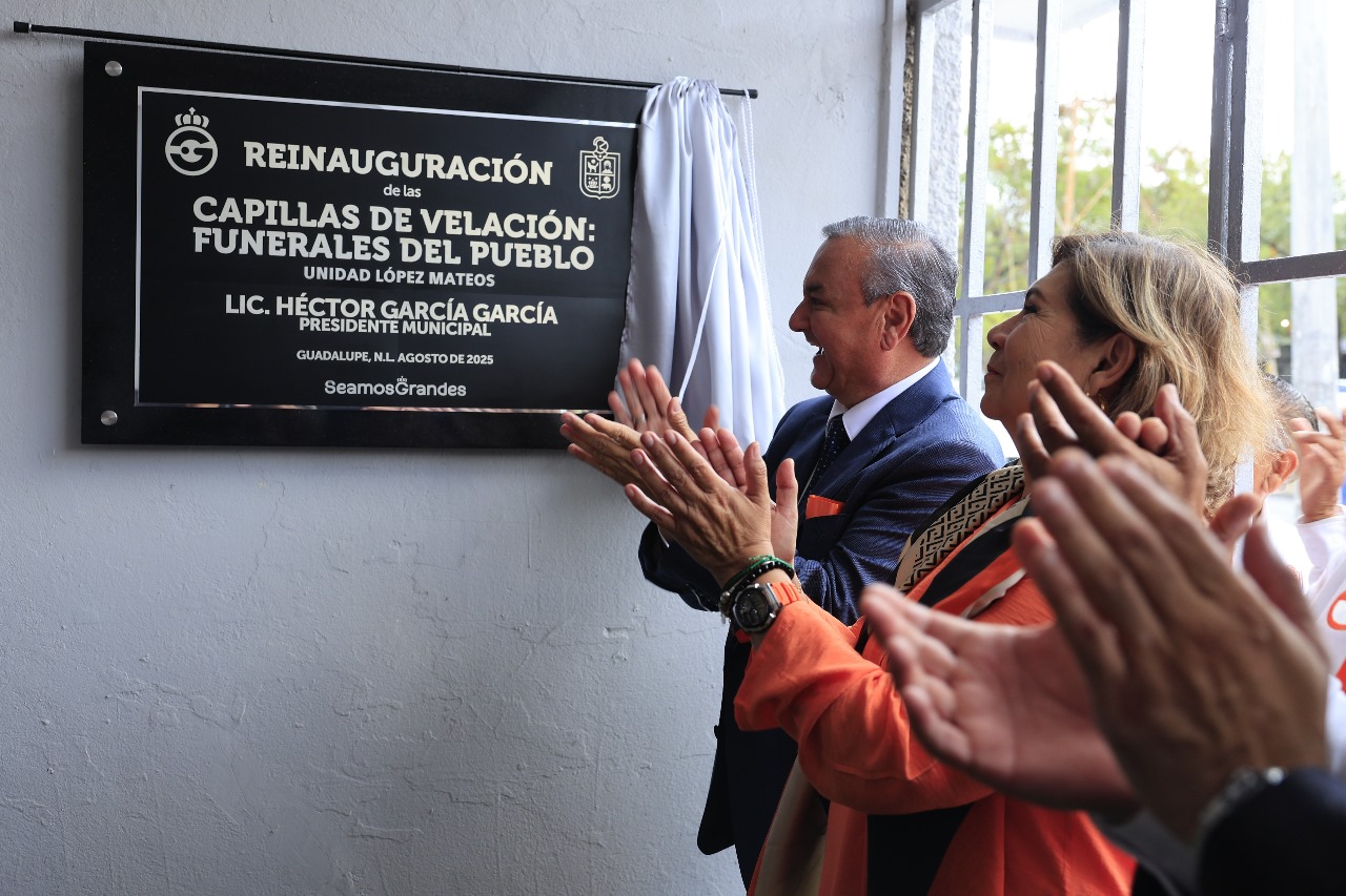Reabre Municipio de Guadalupe Capillas del Pueblo en avenida López Mateos Reabre Municipio de Guadalupe Capillas del Pueblo en avenida López Mateos