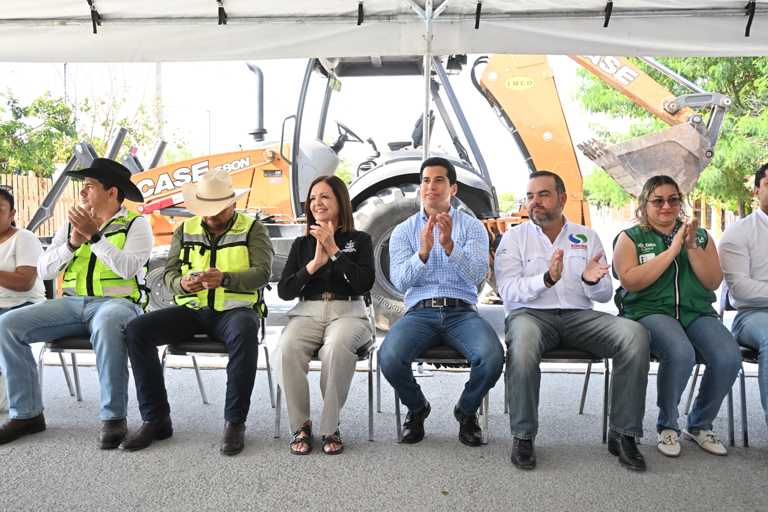 Sari Pérez cumple compromiso y arranca obra hídrica en la colonia Occidental