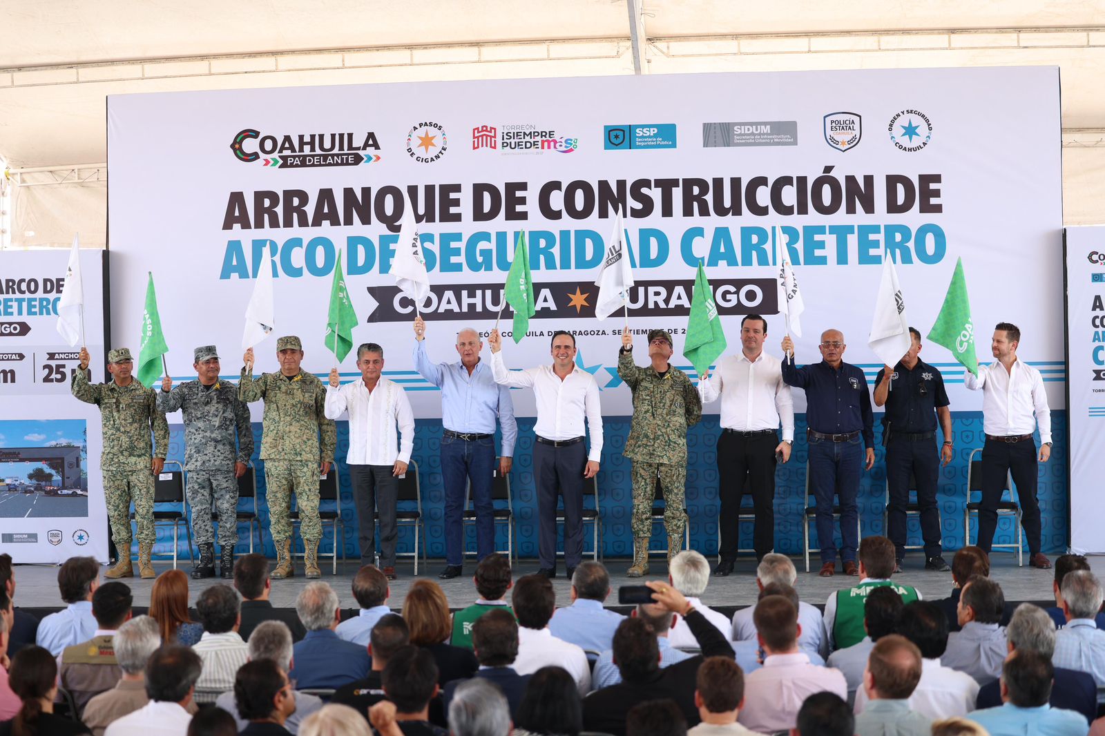 Continuamos fortaleciendo el blindaje de Coahuila: Manolo Jiménez