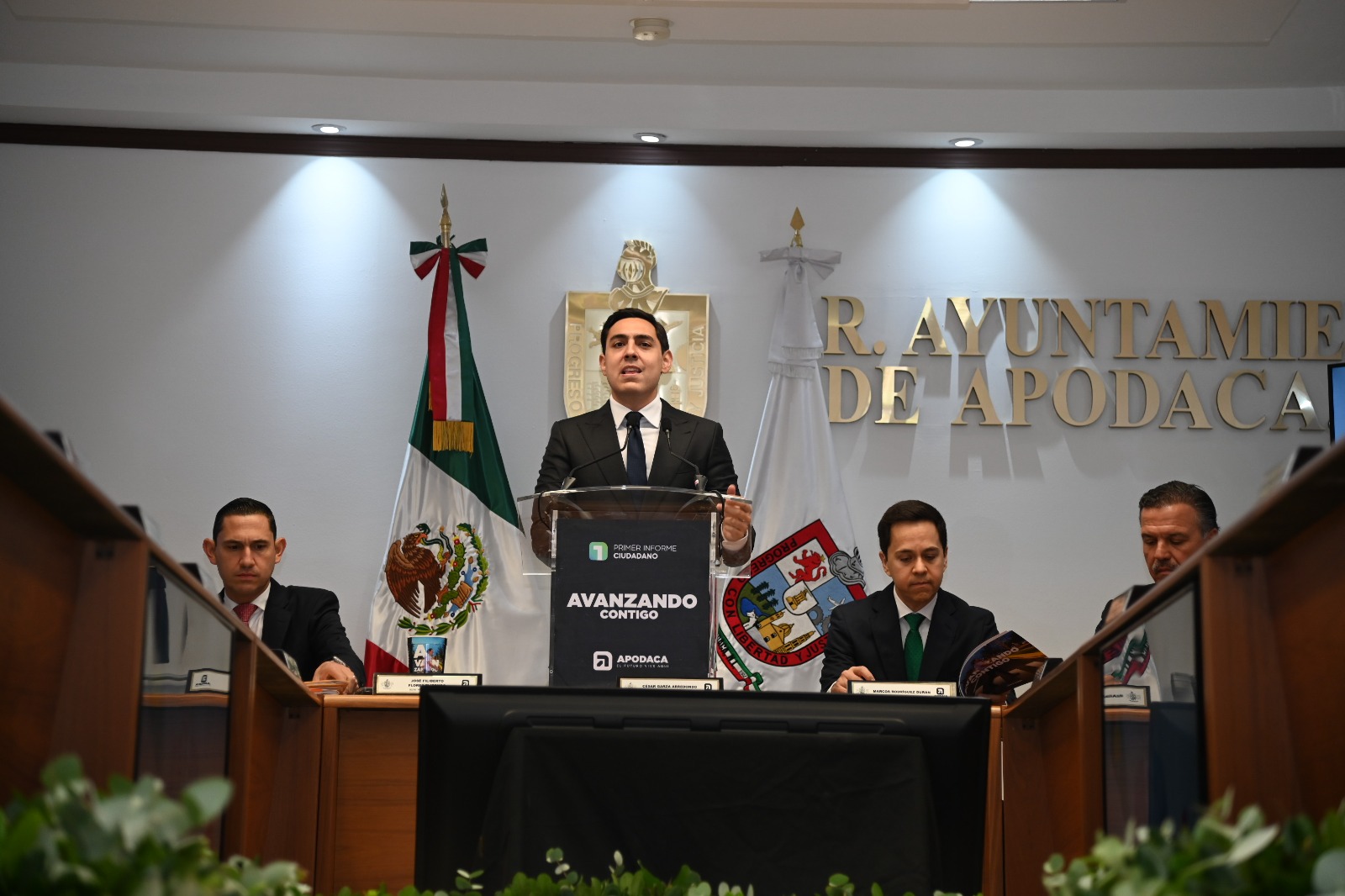 César Garza Arredondo cumple primer año con resultados históricos para Apodaca