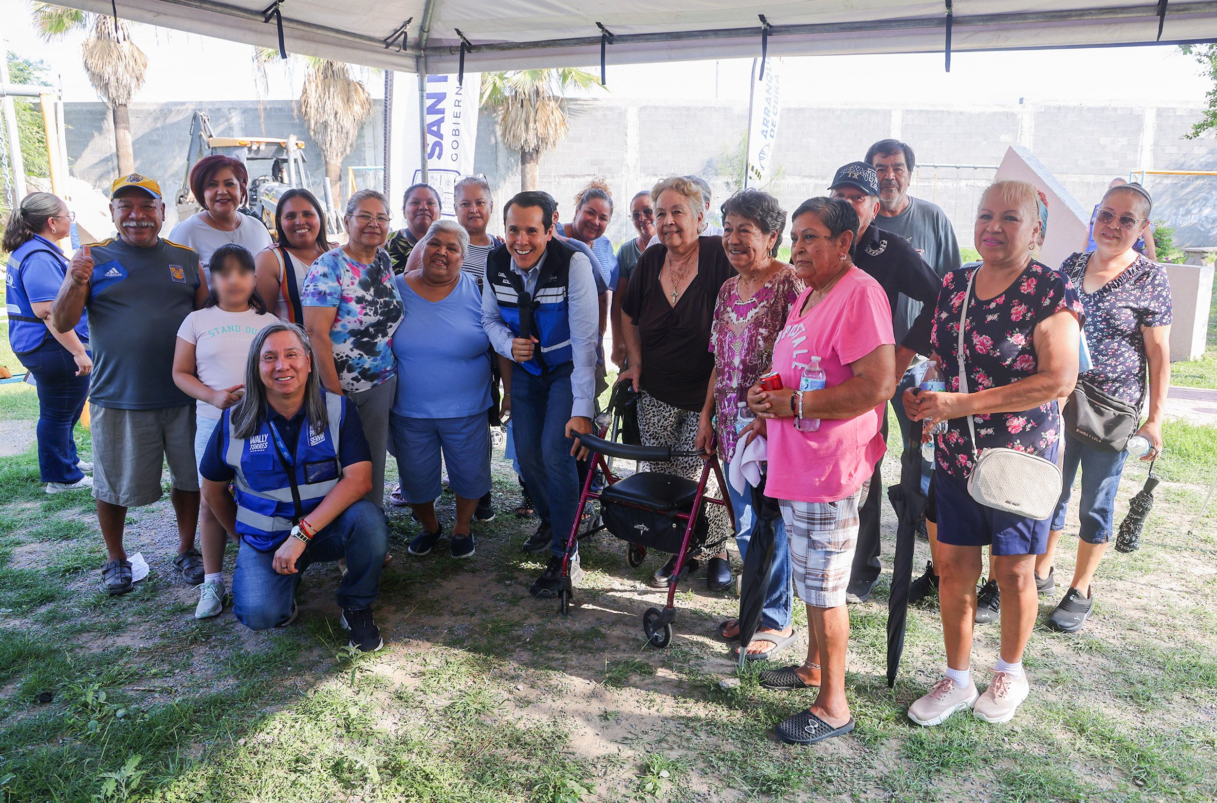 San Nicolás inicia rehabilitación de plaza en la colonia Azteca