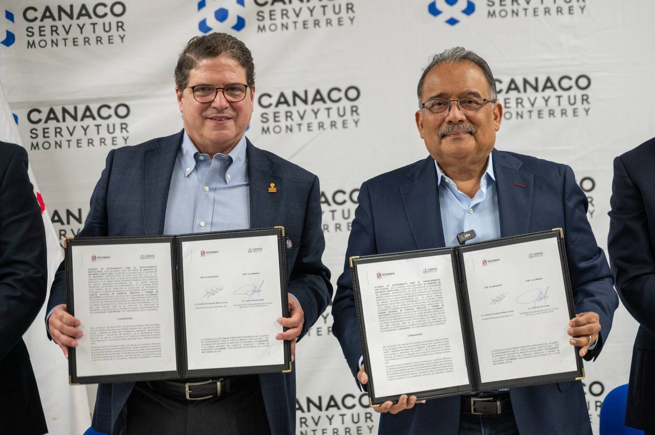 Impulsarán Escobedo y Canaco crecimiento de las MiPymes