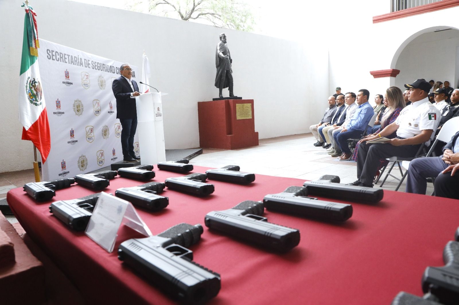 Enfrentará Escobedo violencia con el uso de armas no letales “S2”