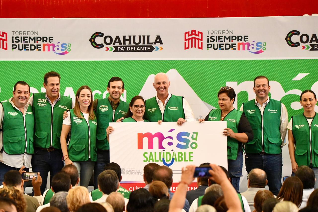 Román Cepeda arranca programa “Torreón Mejora Con Más Salud”