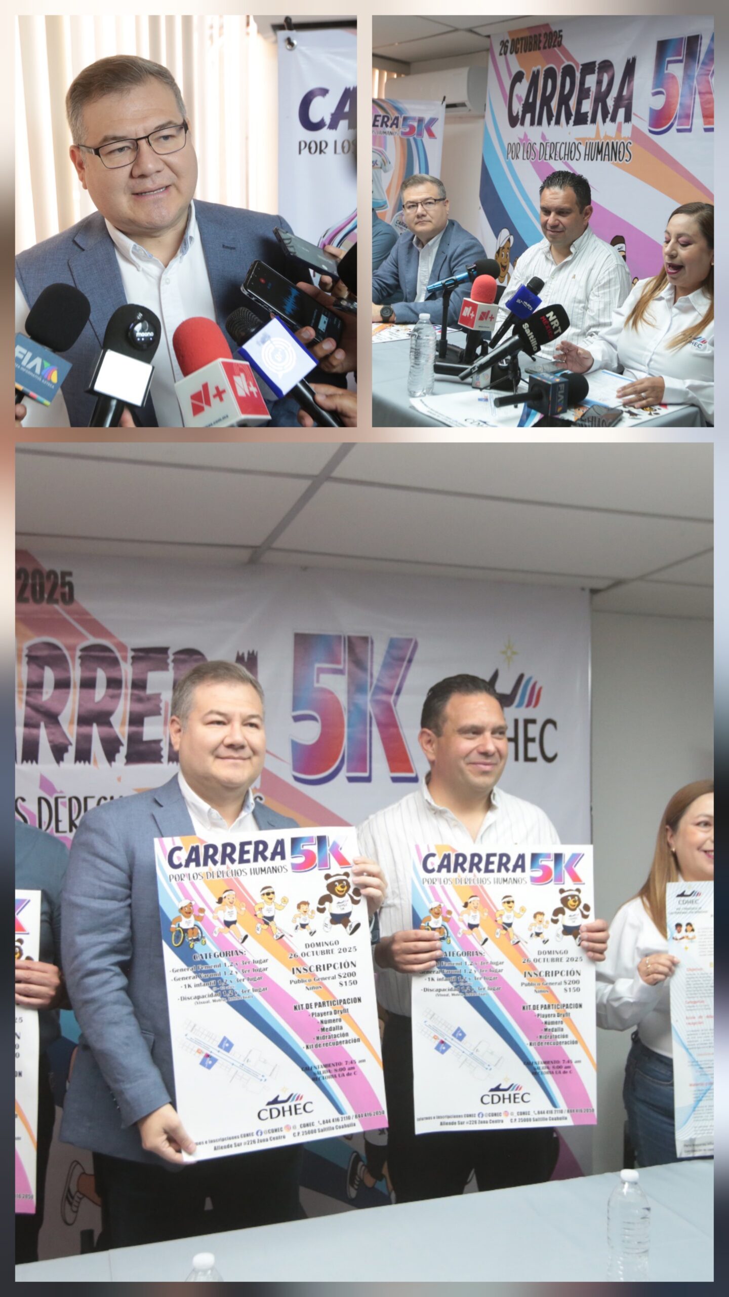 Convocan a la carrera 5K por los Derechos Humanos 2025