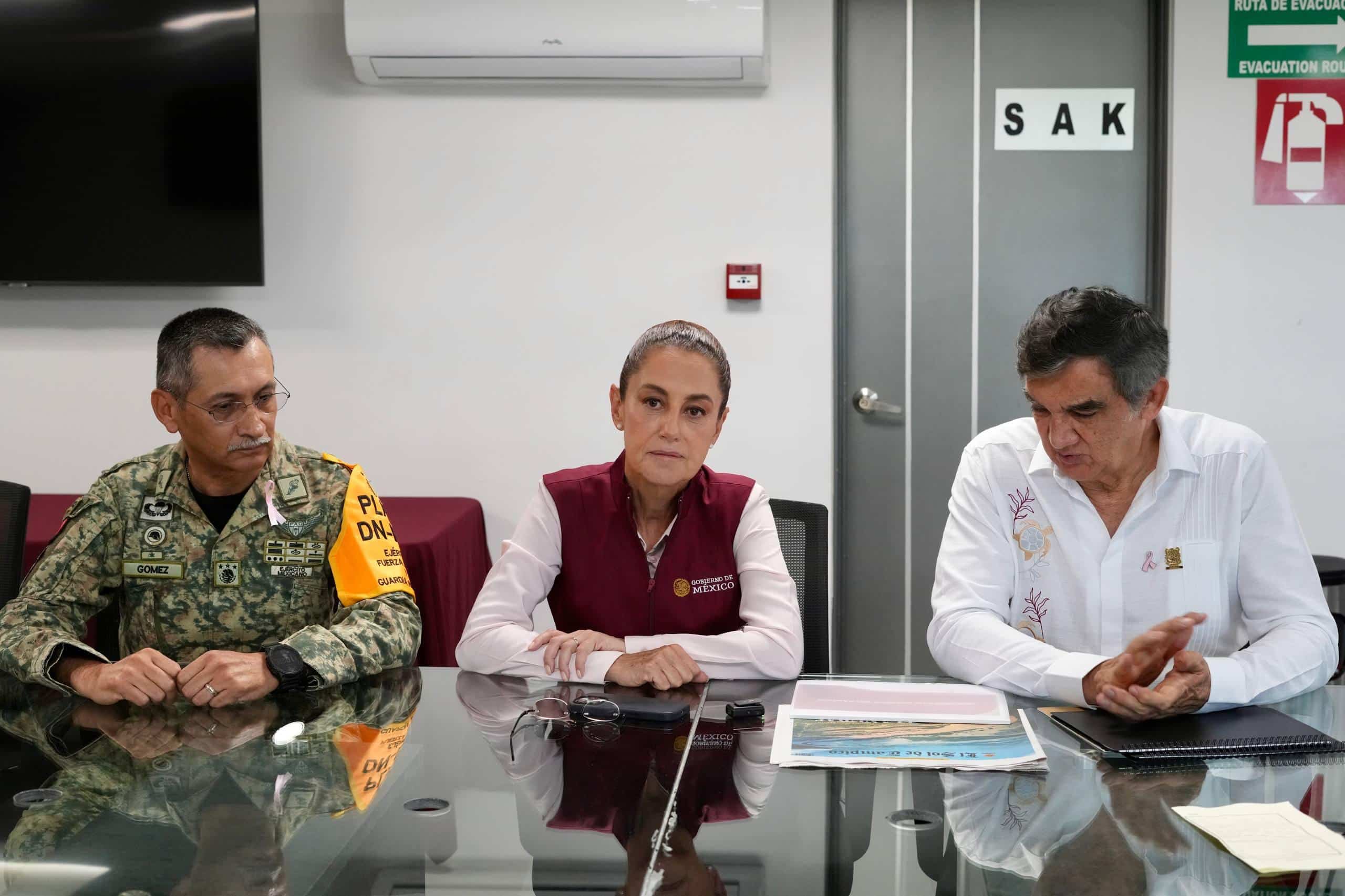 Monitorea Gobierno de México crecimiento del Río Pánuco; al momento no representa riesgo: Presidenta Claudia Sheinbaum