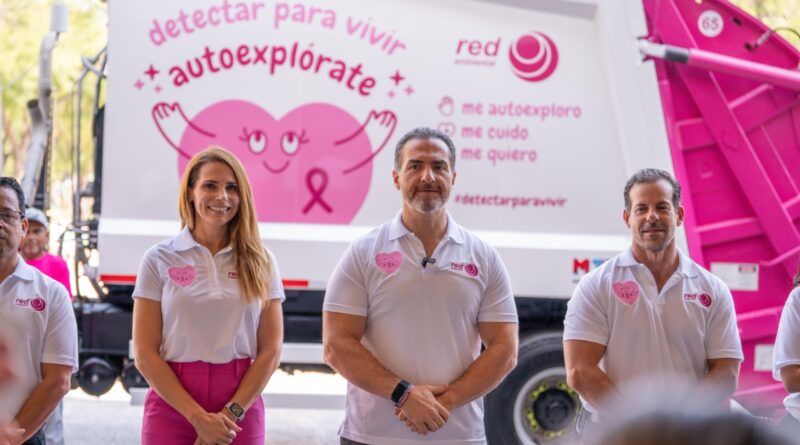 Inician Monterrey y Red Ambiental campaña preventiva contra el cáncer de mama