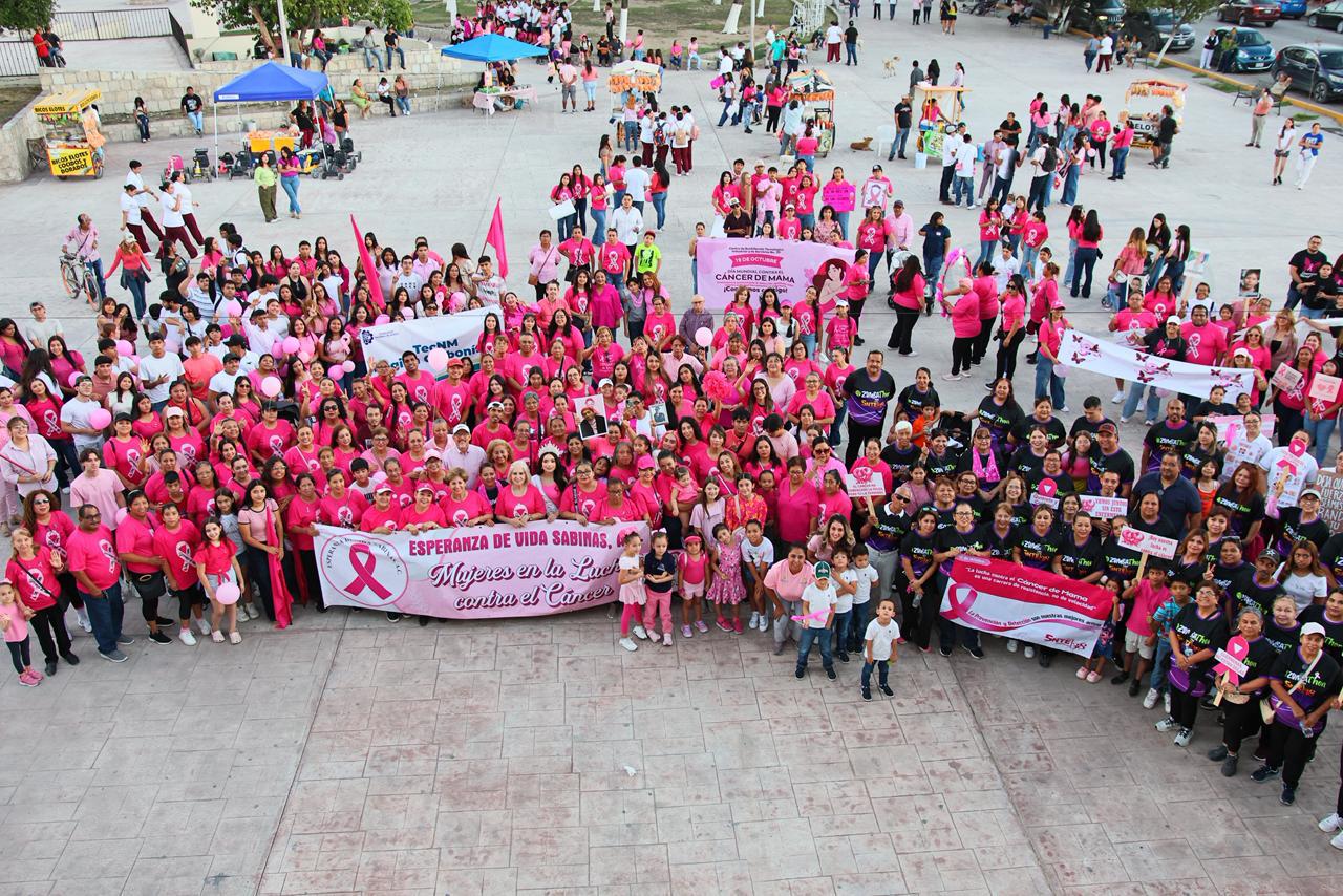 Sabinas late en rosa, ahora contigo y por ti Sabinas late en rosa, ahora contigo y por ti