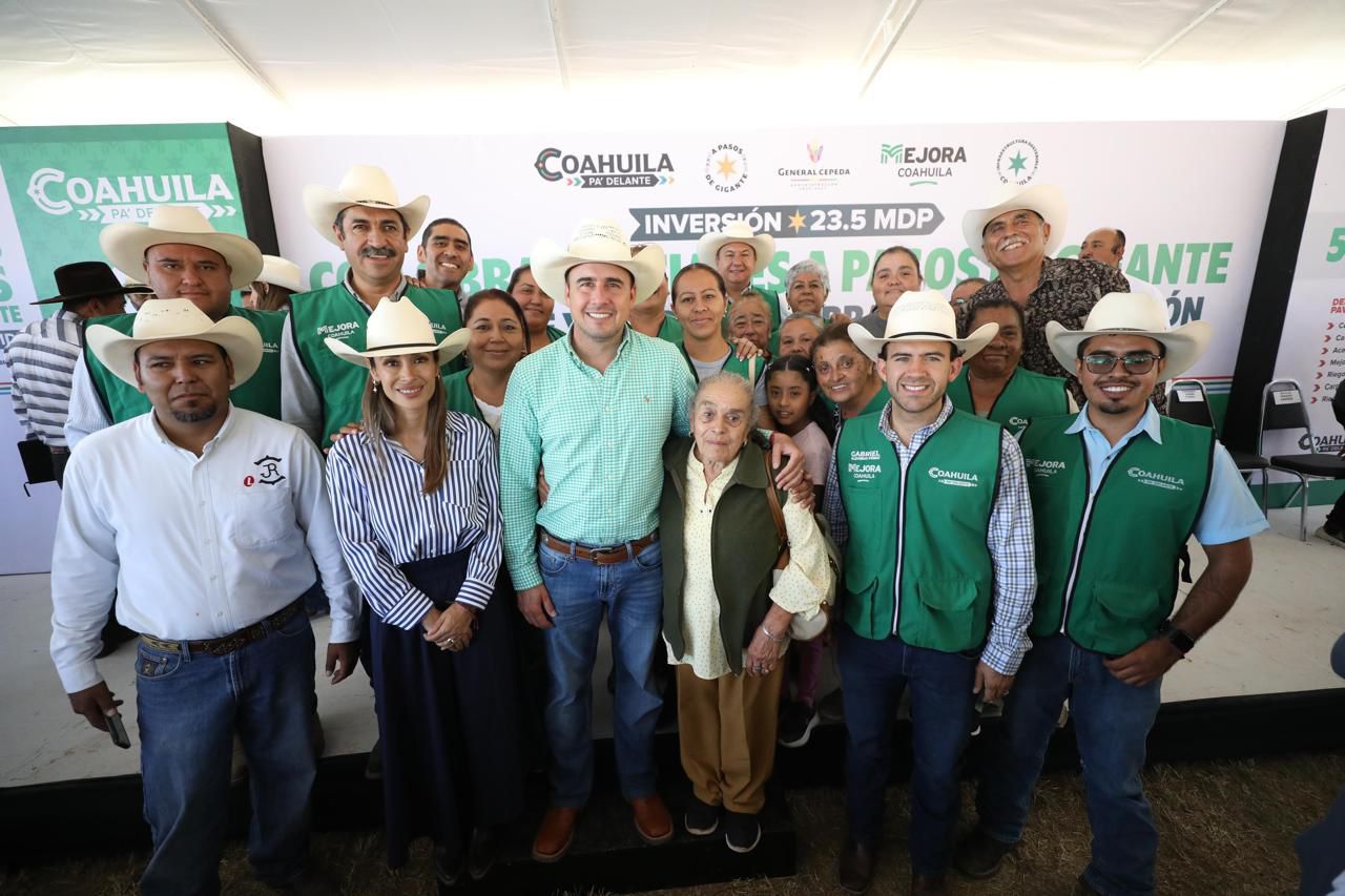 Coahuila avanza con obras sociales a pasos de gigante: Manolo Jiménez Coahuila avanza con obras sociales a pasos de gigante: Manolo Jiménez