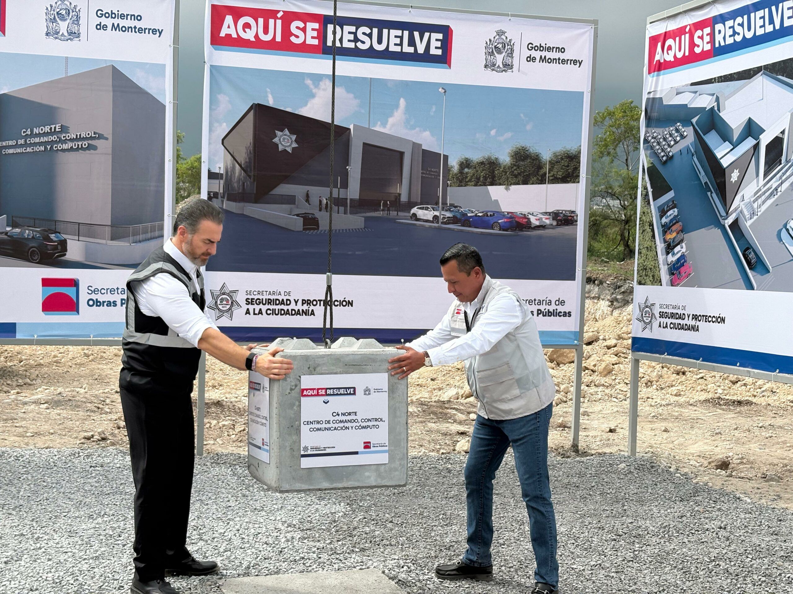 Arranca Adrián de la Garza construcción de C4 Norte Arranca Adrián de la Garza construcción de C4 Norte