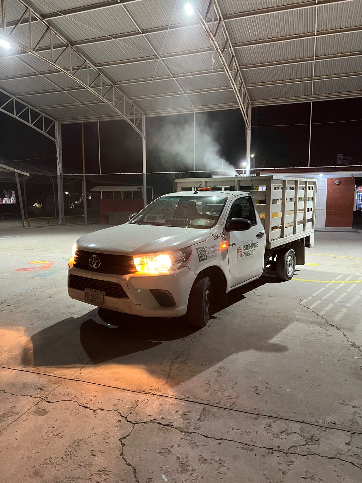 Personal de vectores mantiene labores de nebulización en la ciudad Personal de vectores mantiene labores de nebulización en la ciudad