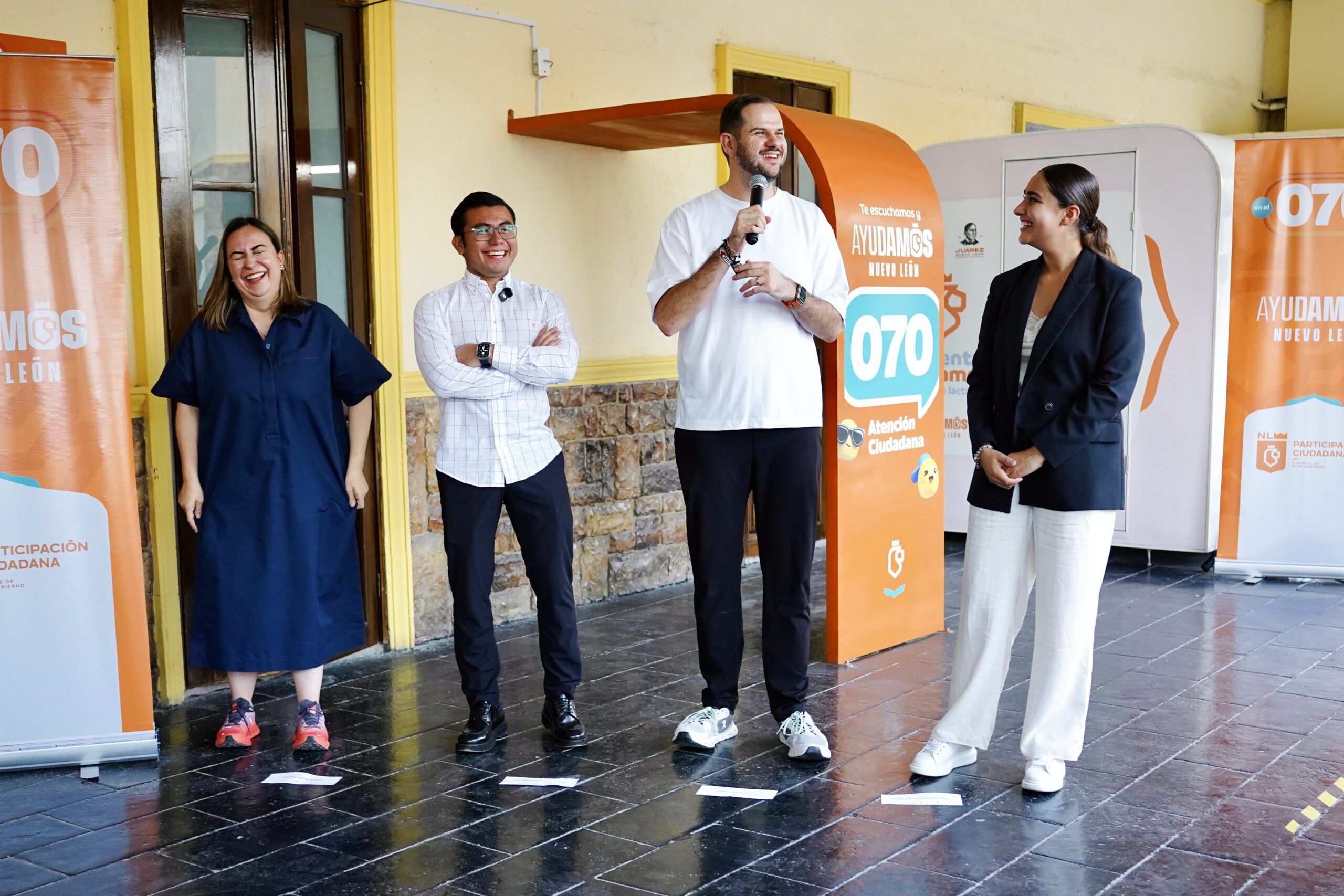 Fortalece Participación Ciudadana atención con cabinas del 070 en Juárez y Cadereyta