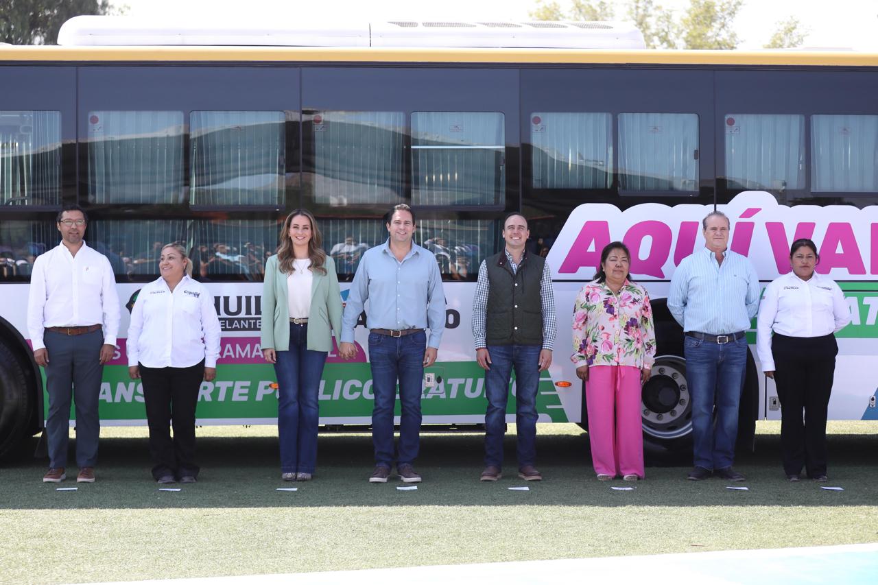 Arrancan Manolo Jiménez y Javier Díaz el programa de movilidad más importante en la historia de Saltillo