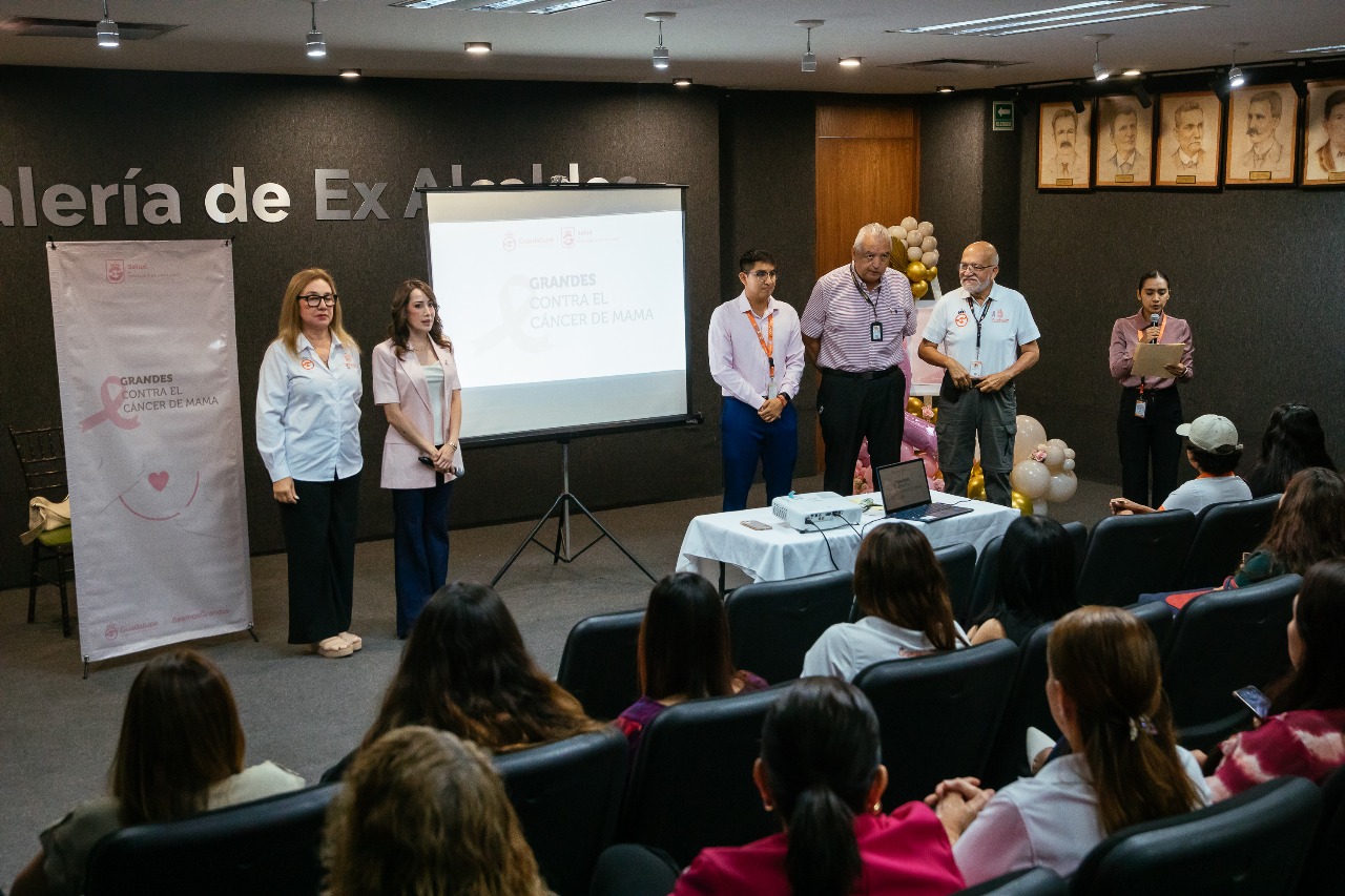 Intensifican sensibilización para prevenir cáncer de mama en Guadalupe Intensifican sensibilización para prevenir cáncer de mama en Guadalupe