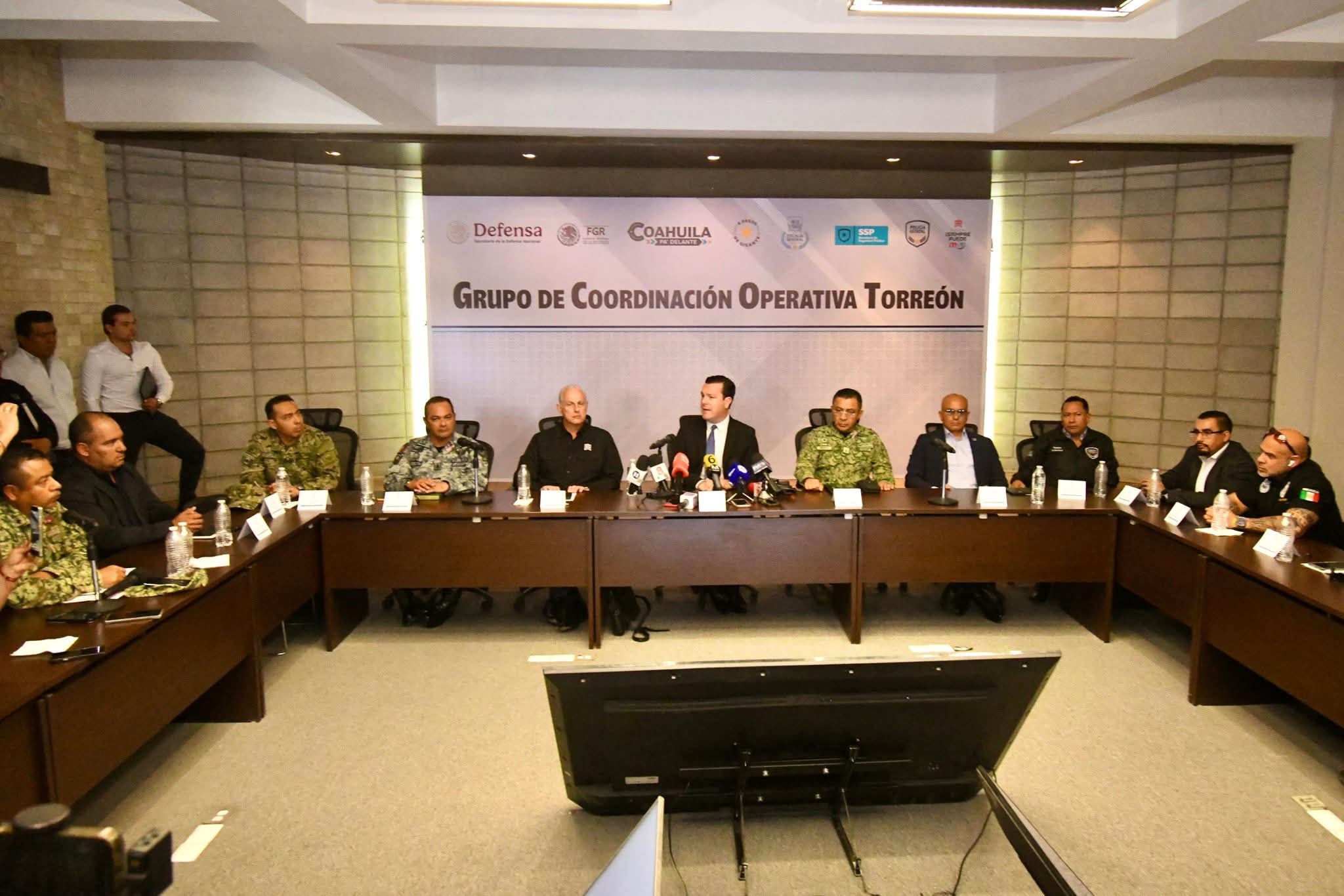 Destacan coordinación con los tres órdenes de Gobierno en materia de seguridad; reforzarán límites con Coahuila