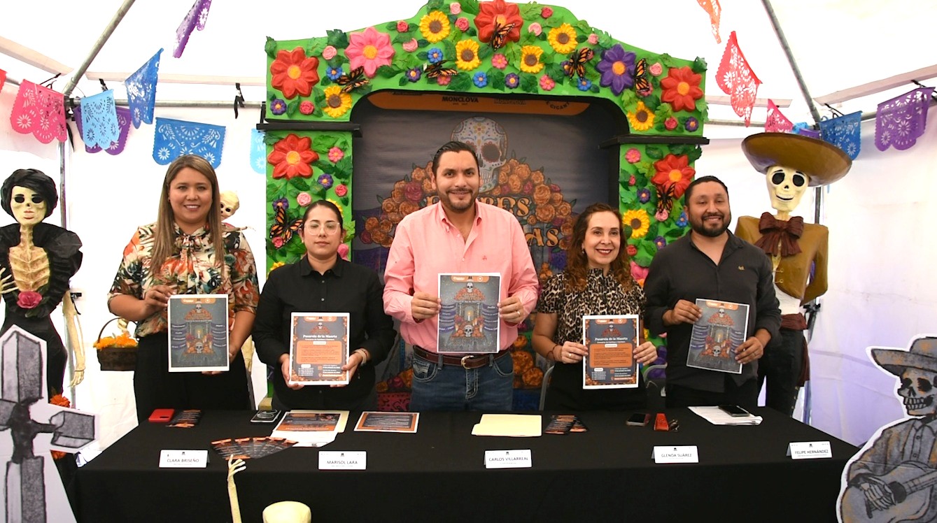 Anuncia Carlos Villarreal el Festival del Día de Muertos 2025: tradición, arte y comunidad en Monclova