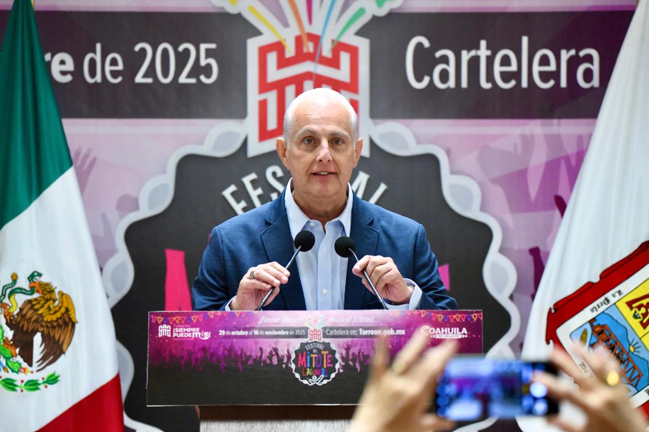 Román Cepeda presenta el Festival del Mitote Lagunero Román Cepeda presenta el Festival del Mitote Lagunero