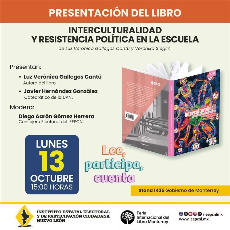 Presentan libro sobre interculturalidad escolar en la FIL Monterrey