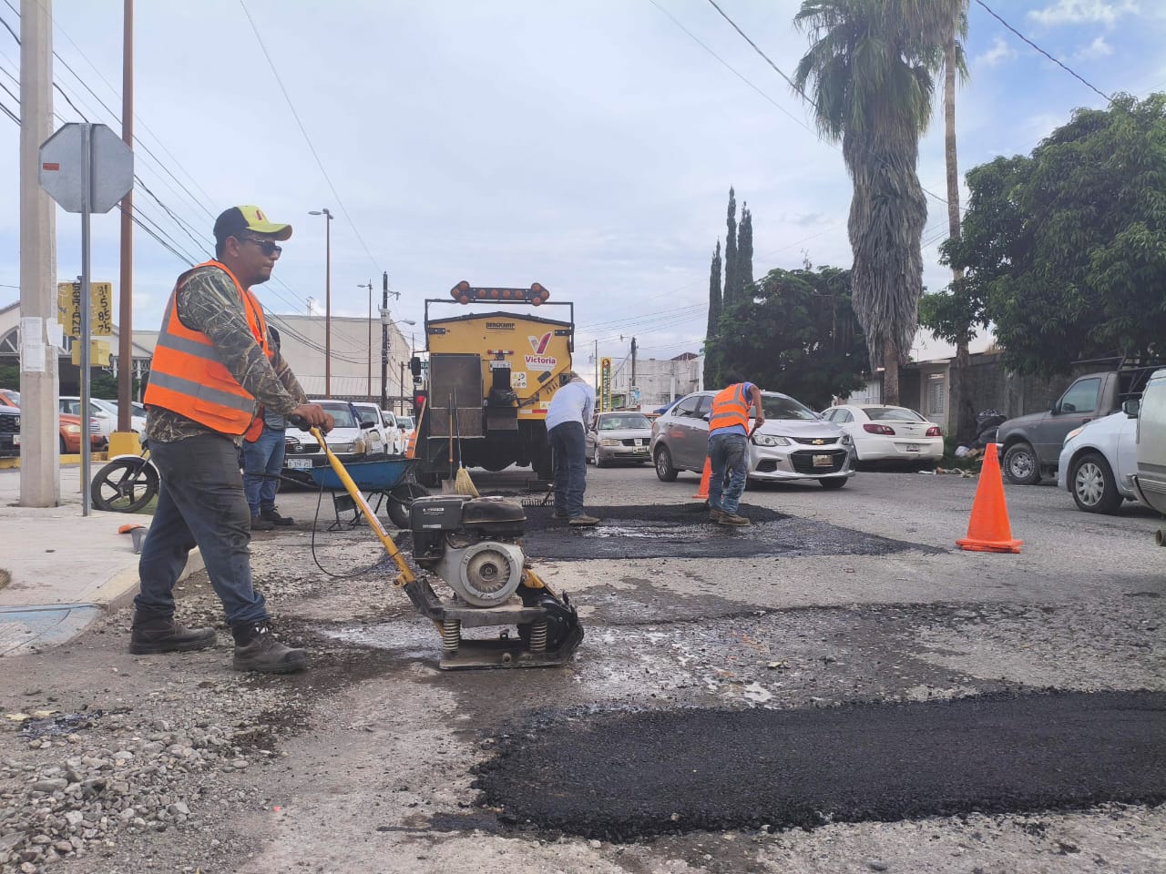Gobierno de Victoria da a conocer rutas de bacheo para prevenir demoras Gobierno de Victoria da a conocer rutas de bacheo para prevenir demoras