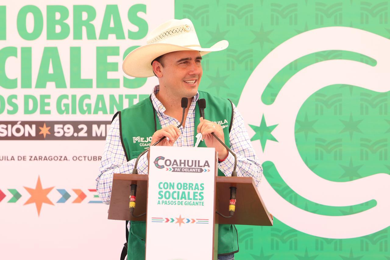 Entregamos más obras de infraestructura para Múzquiz: Manolo Jiménez Entregamos más obras de infraestructura para Múzquiz: Manolo Jiménez