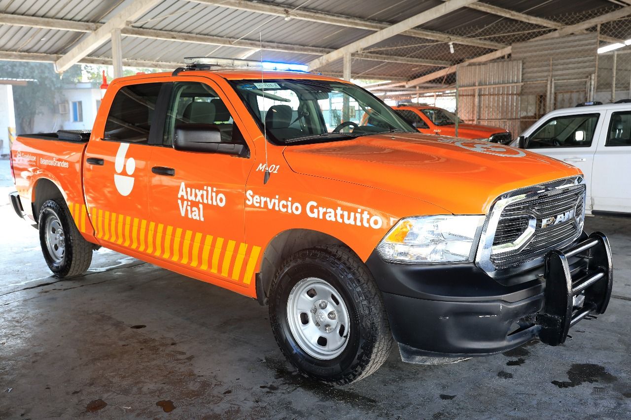 Estrena Guadalupe programa piloto de auxilio vial Estrena Guadalupe programa piloto de auxilio vial