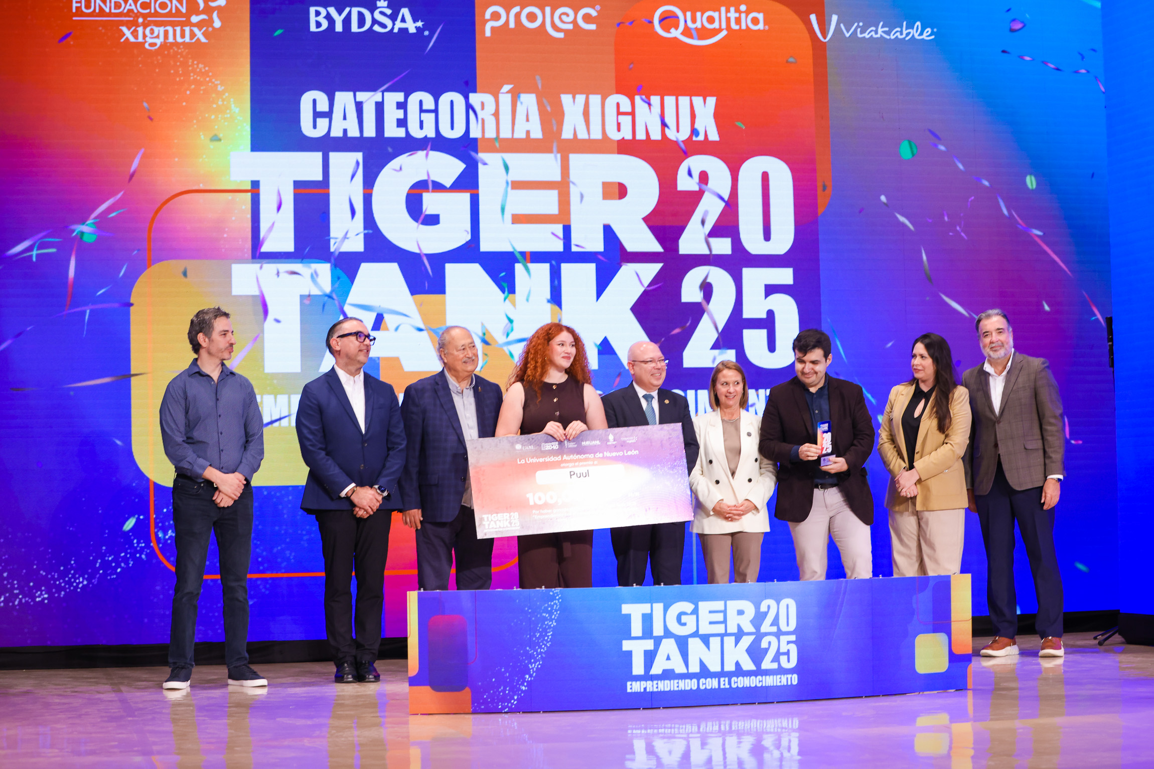 Reconoce UANL ideas emprendedoras en el Tiger Tank 2025
