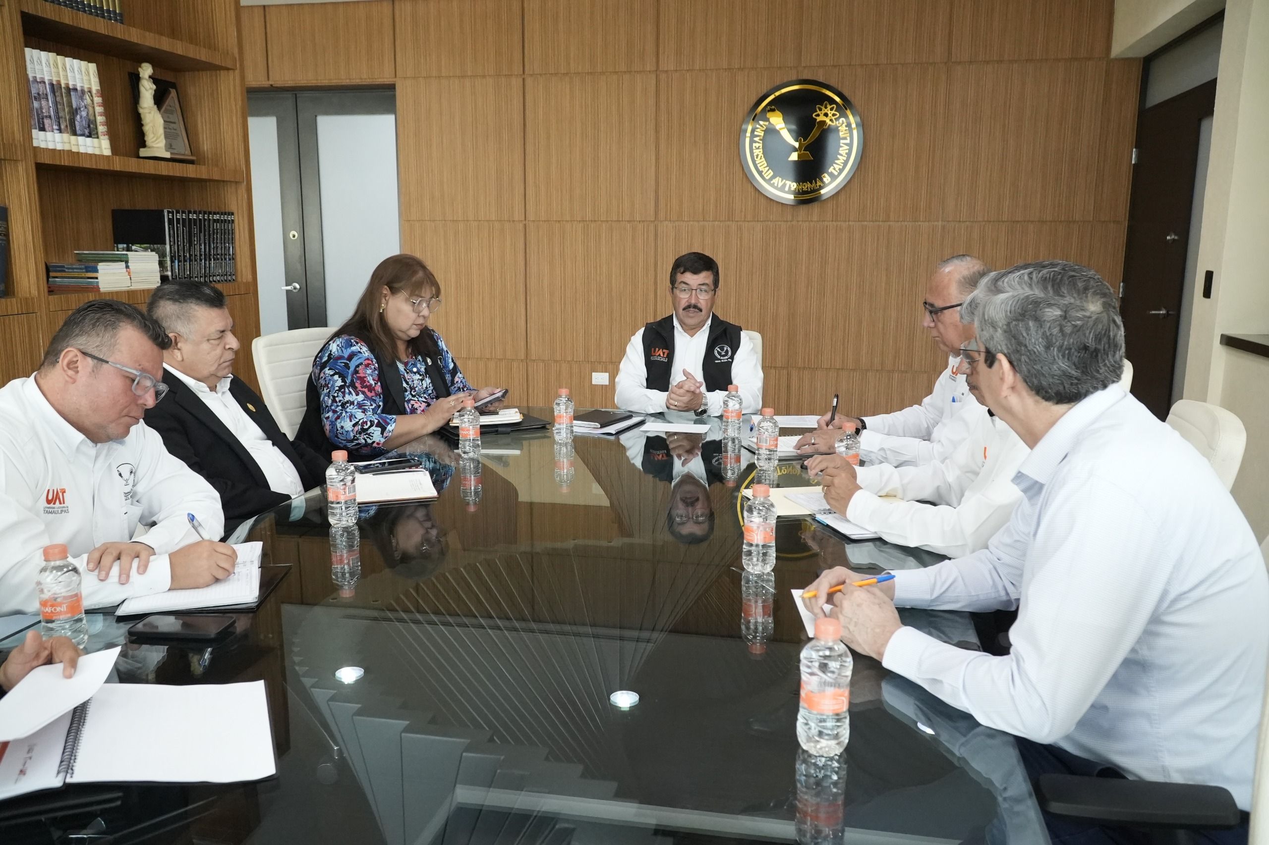 Evalúa Dámaso Anaya rector avances institucionales de la UAT