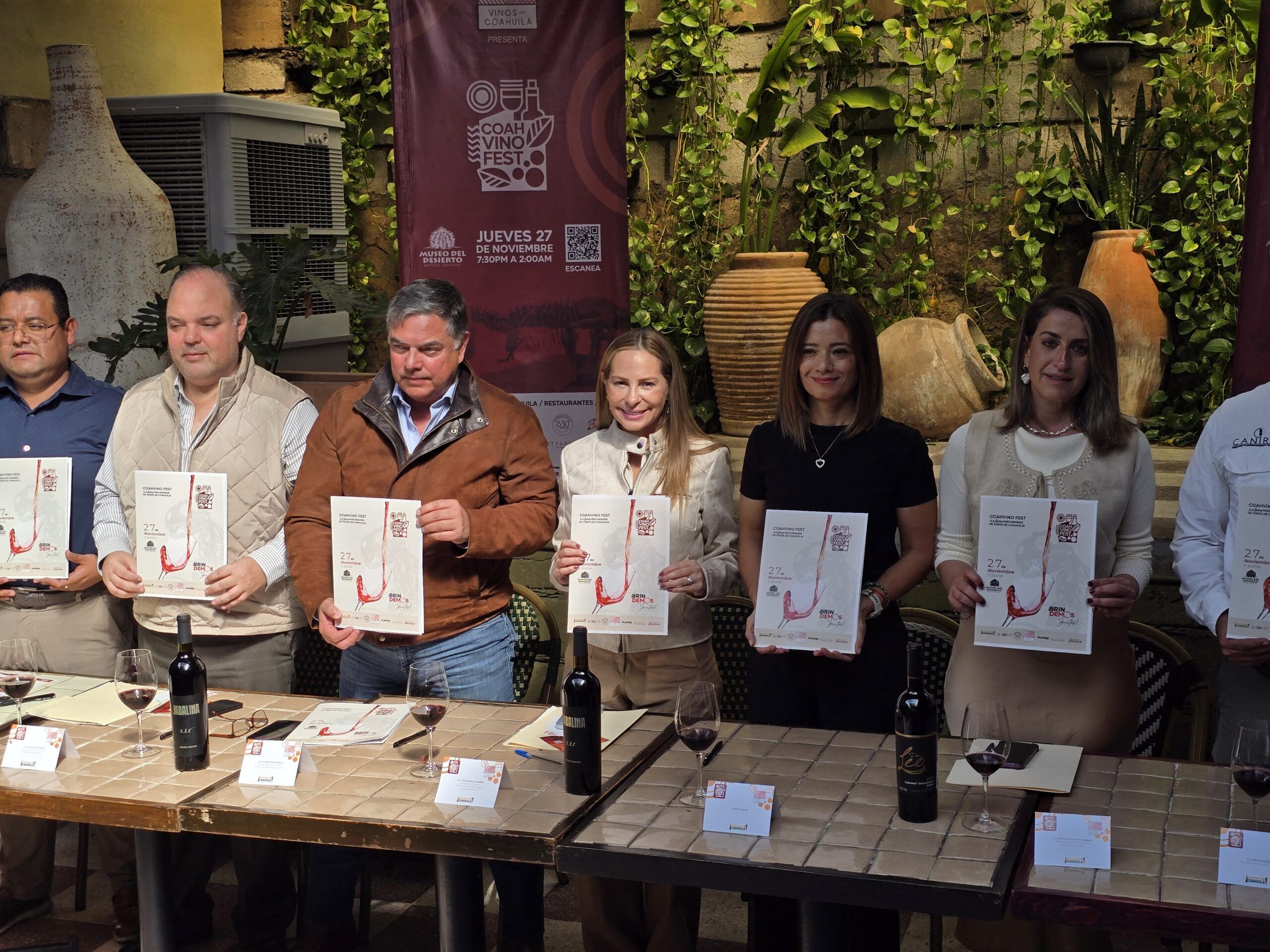Coahuila invita a los regios al Coahvino Fest 2025 en el Museo del Desierto