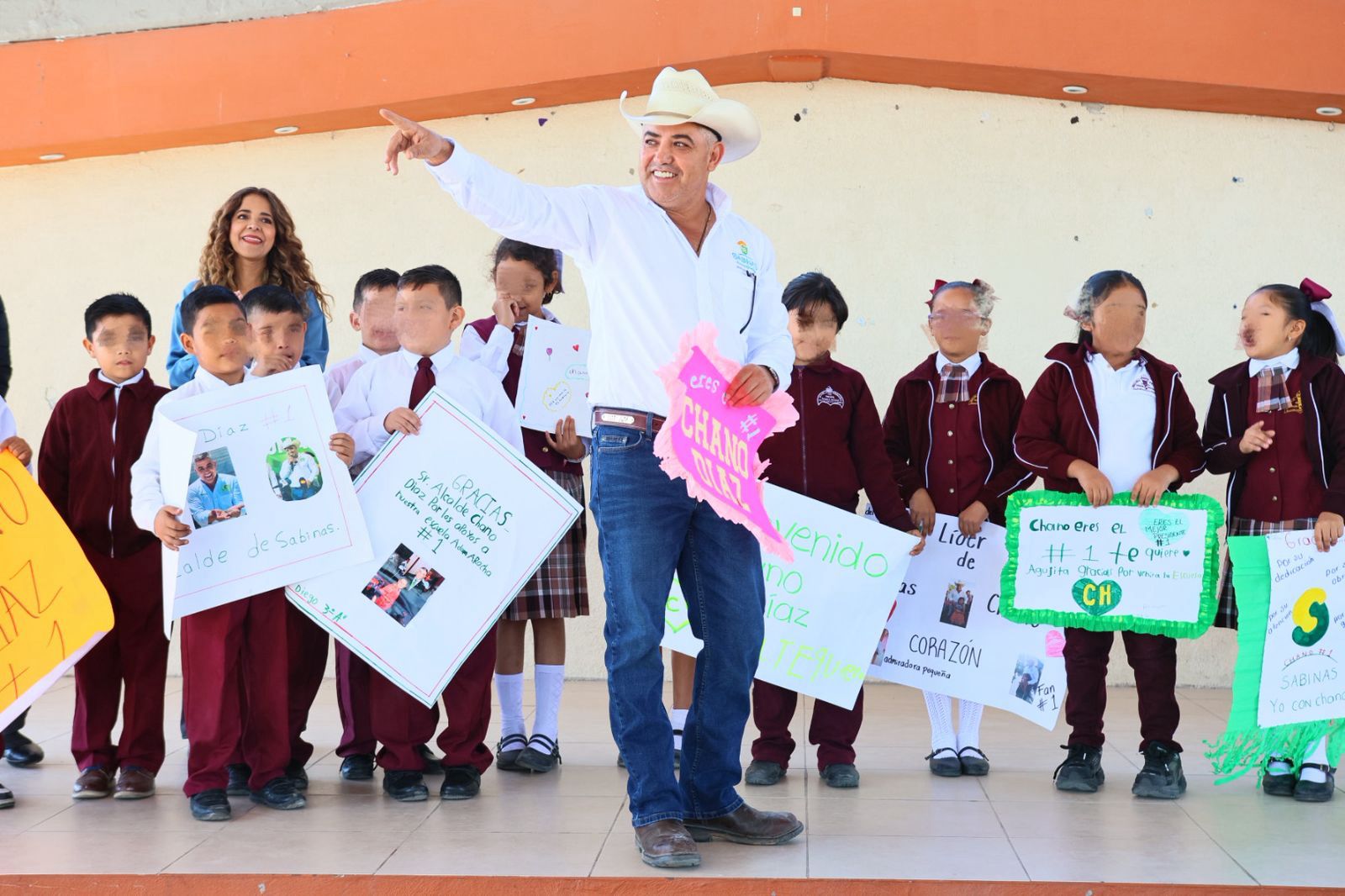Con el cariño de los niños, seguimos construyendo un Sabinas con corazón