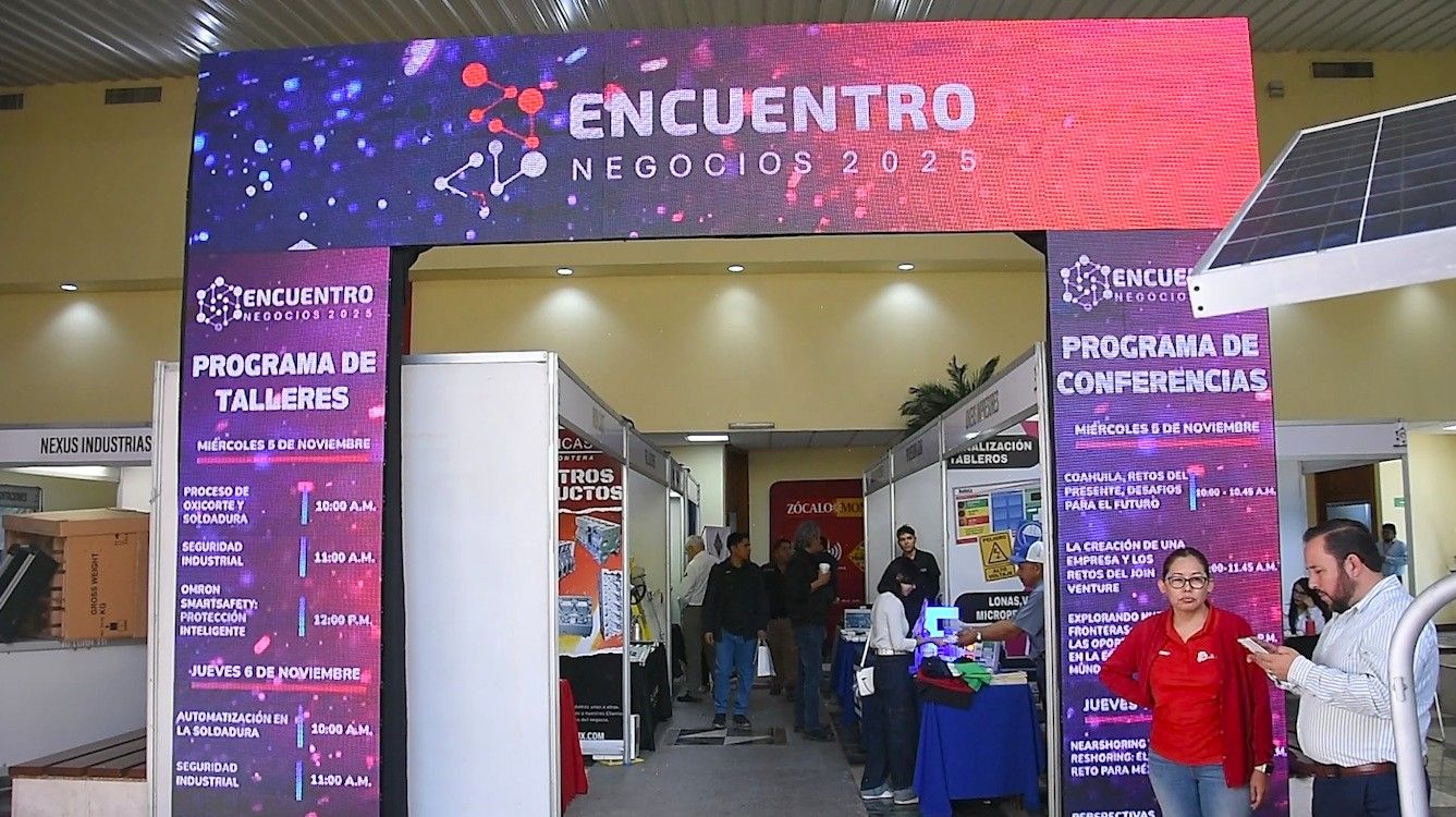 Inicia en Monclova el Encuentro de Negocios 2025 para fortalecer el desarrollo económico regional