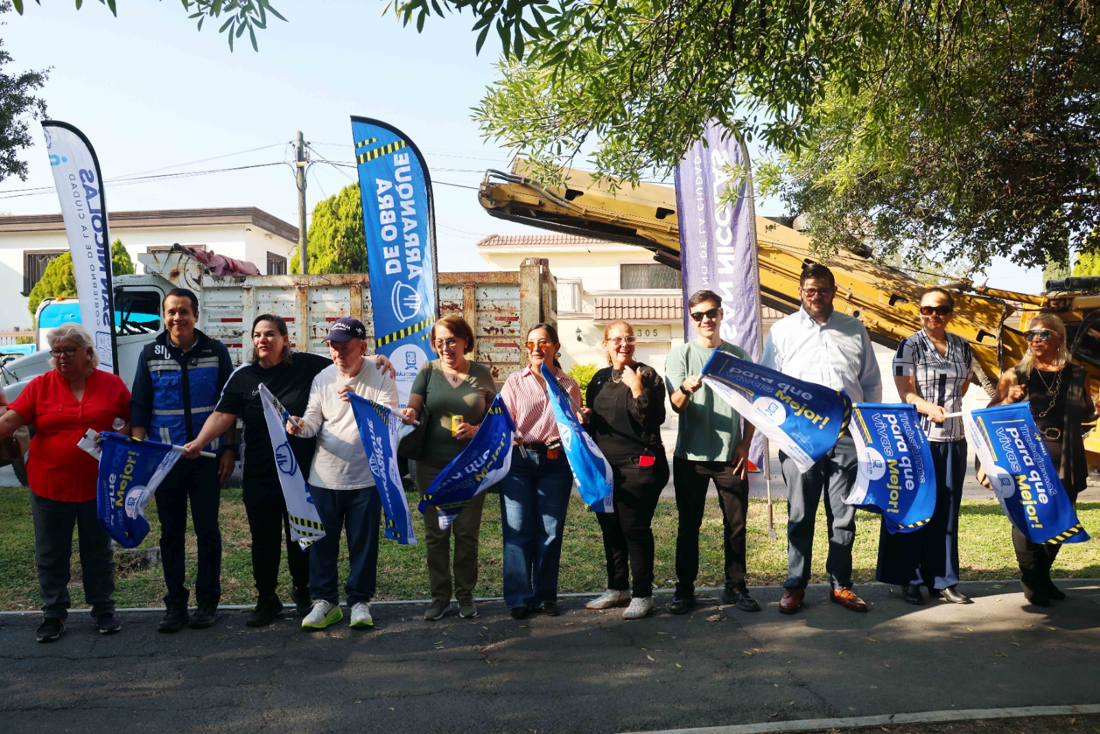 Inicia San Nicolás rehabilitación de vialidades en Col. Anáhuac