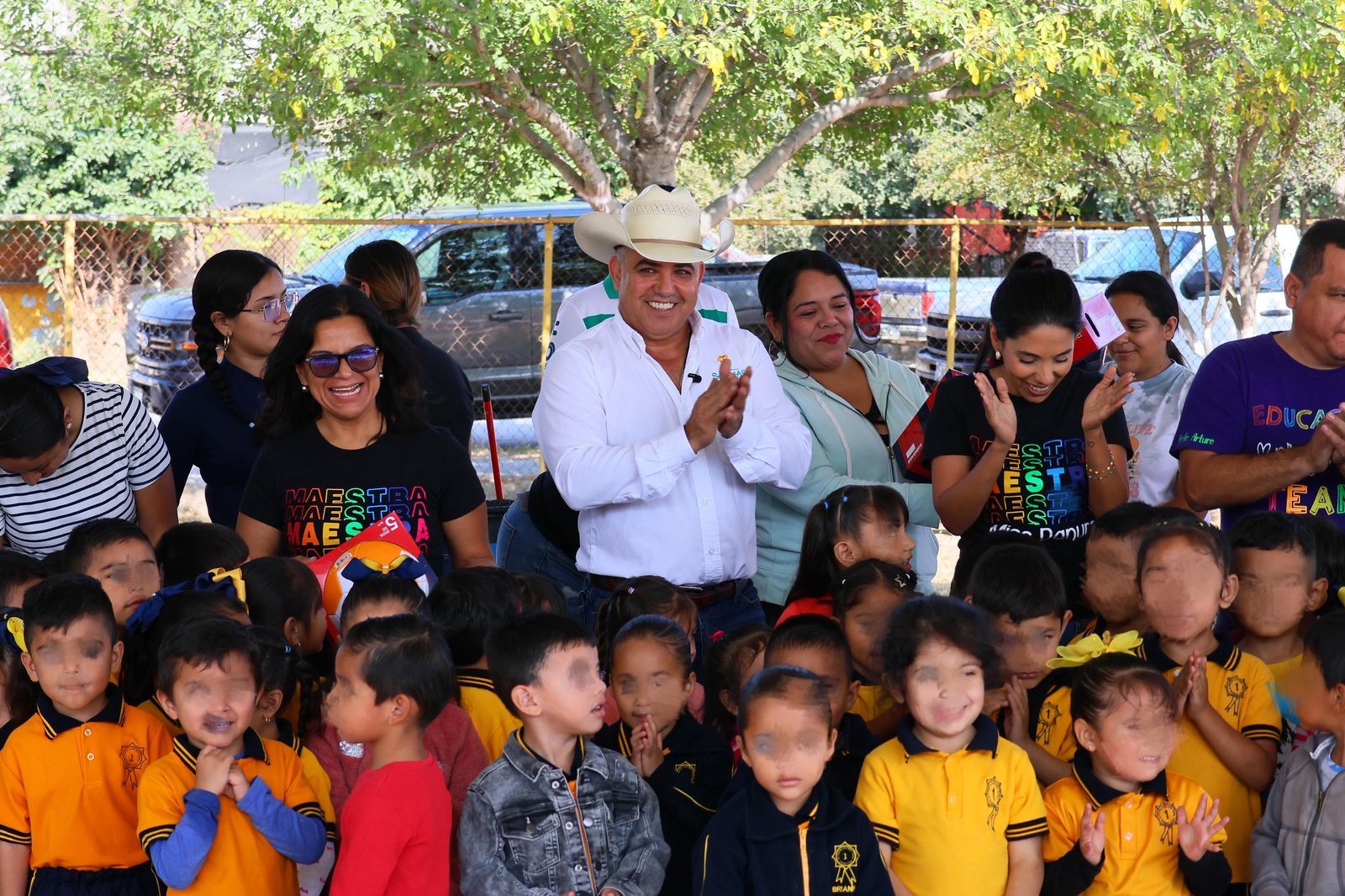 Alcalde Chano Díaz Iribarren fomenta deporte y conciencia ambiental en el Jardín Edelmira Garza Campos