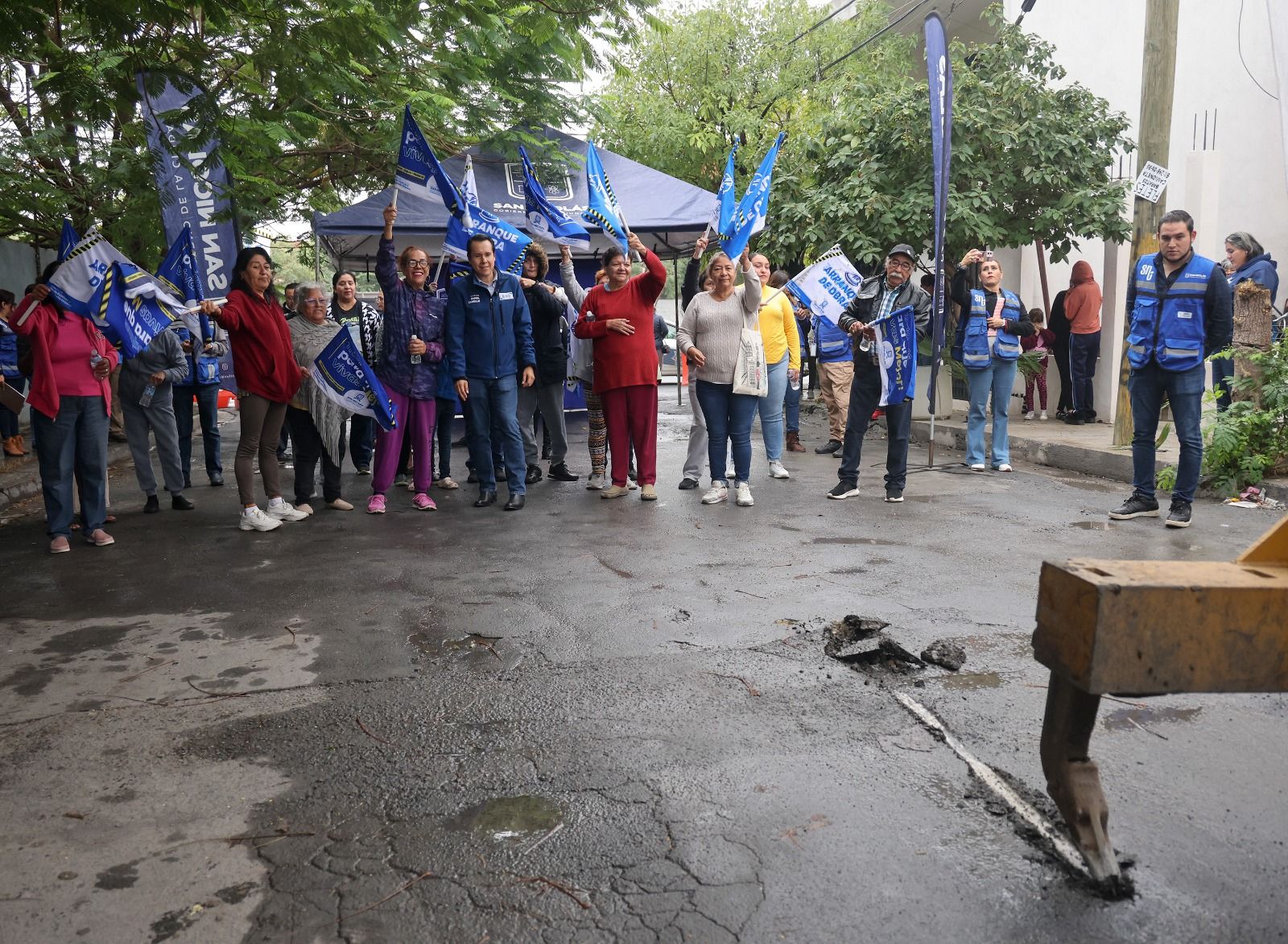 Inicia San Nicolás mejora a Col. Blas Chumacero
