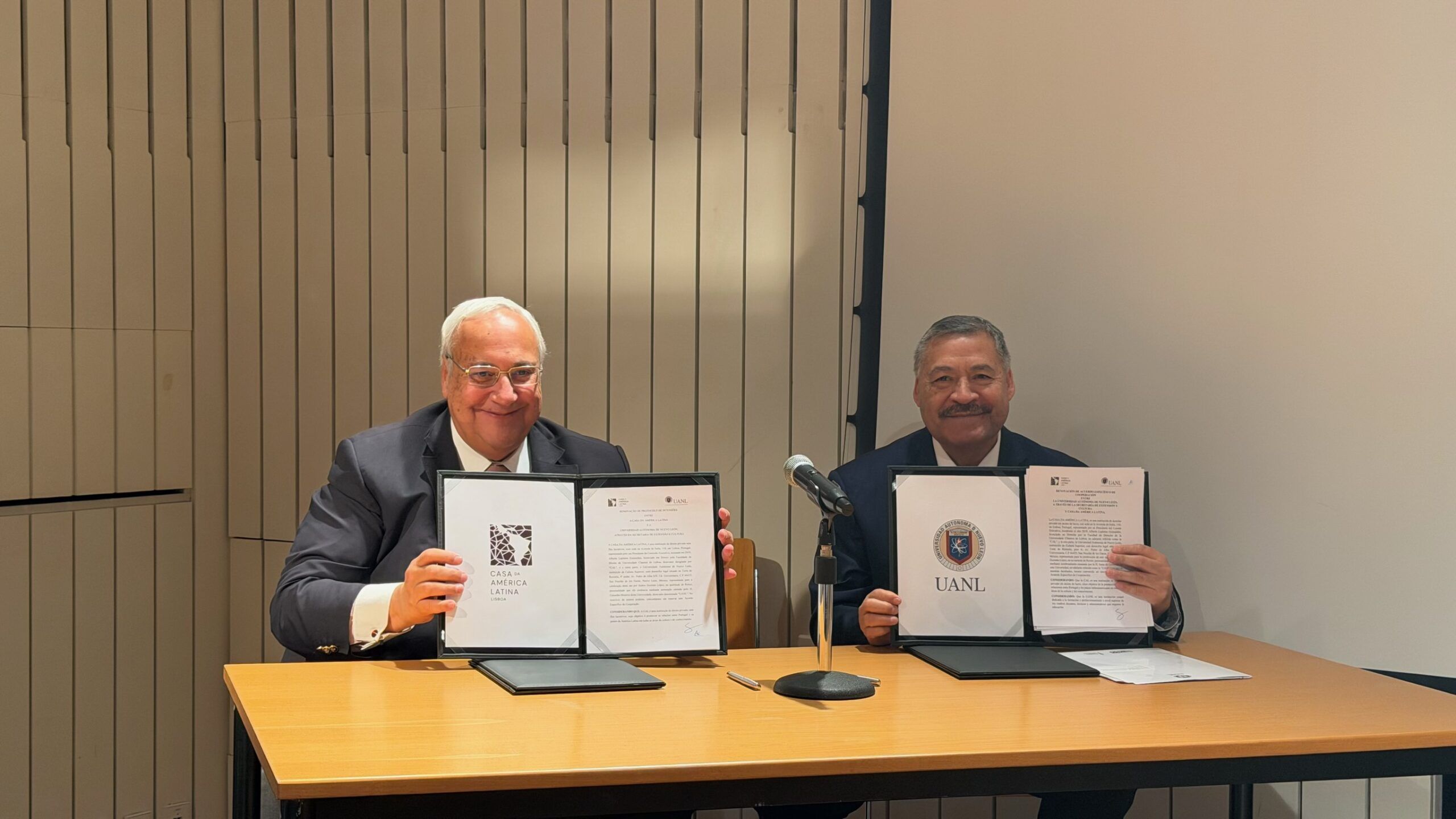 Renueva UANL colaboración con Casa de América Latina en Portugal