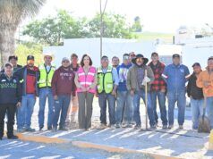 Sari Pérez supervisa obras en el CEFARE y bulevar principal de Frontera