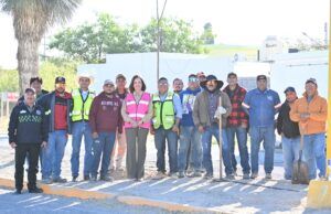 Sari Pérez supervisa obras en el CEFARE y bulevar principal de Frontera