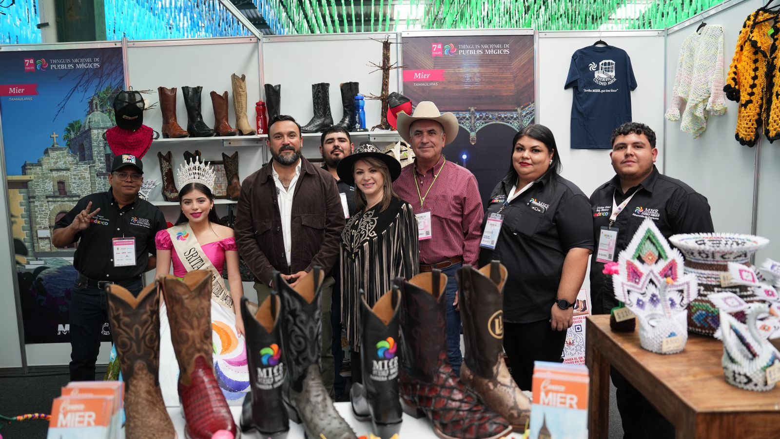 Encantan Tula y Mier, en Tianguis Nacional de Pueblos Mágicos