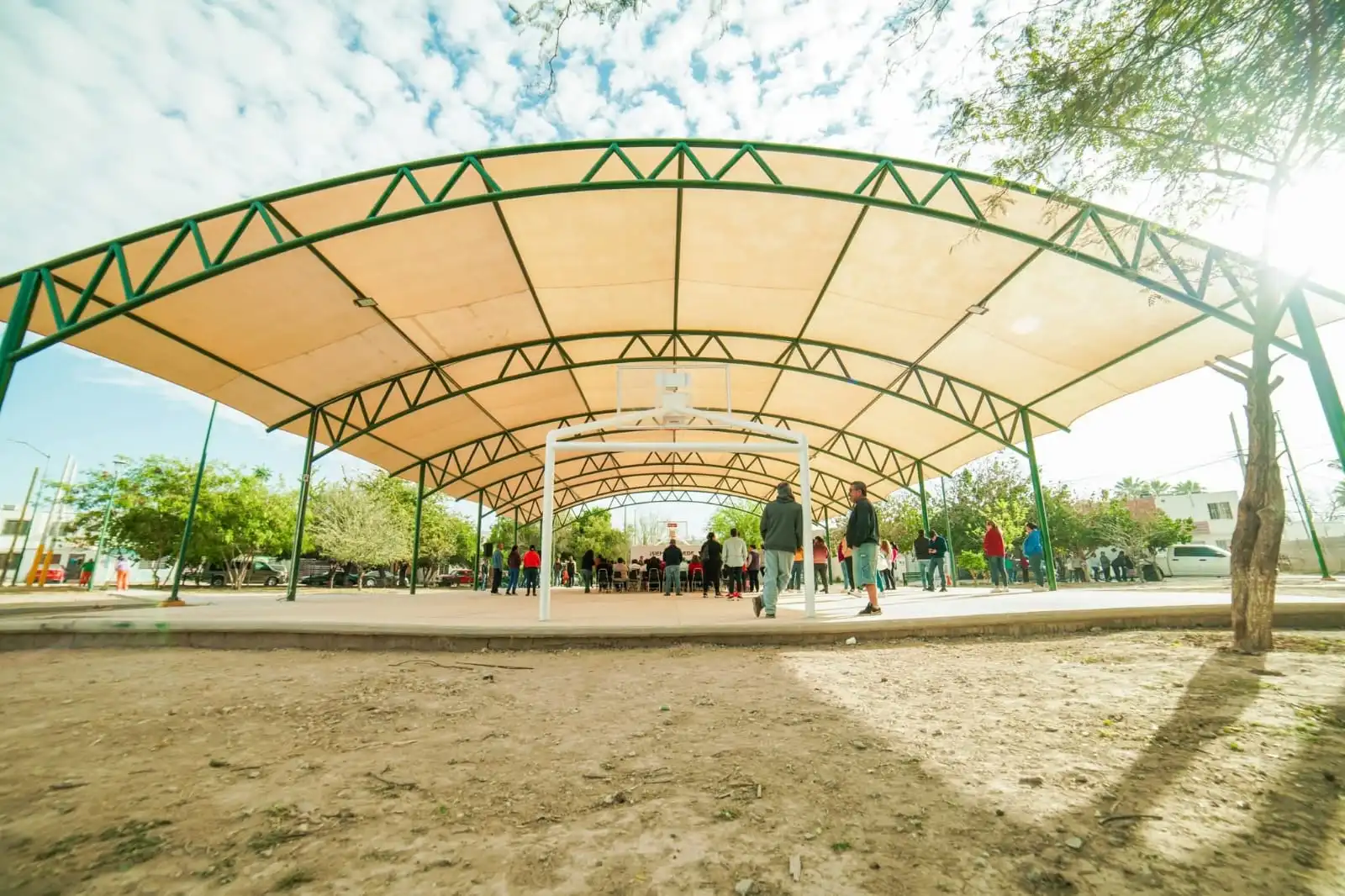 Supera Torreón, edificación de techumbres