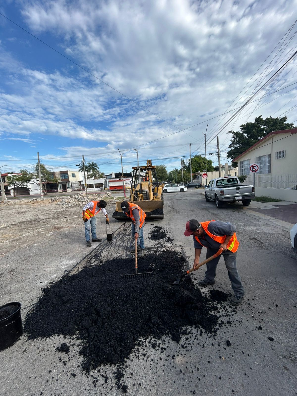 Aplica Cd. Victoria plan de bacheo en fin de semana